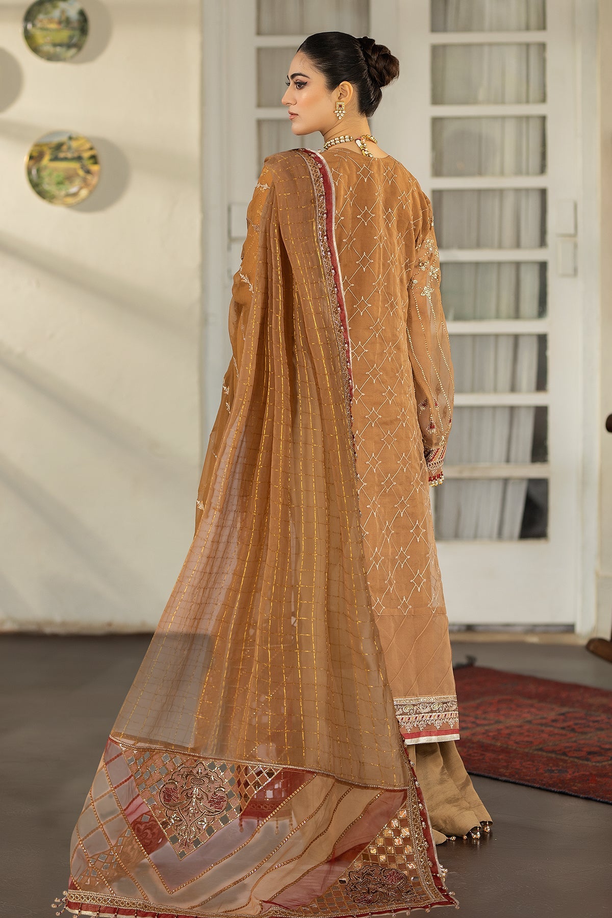 Raeesa Premium | Dehleez Formals | DL-1025 Tarz -E- Zameen by Raeesa Premium - Designer Dress - Type: Formal - Available at Libayah - 100% Original
