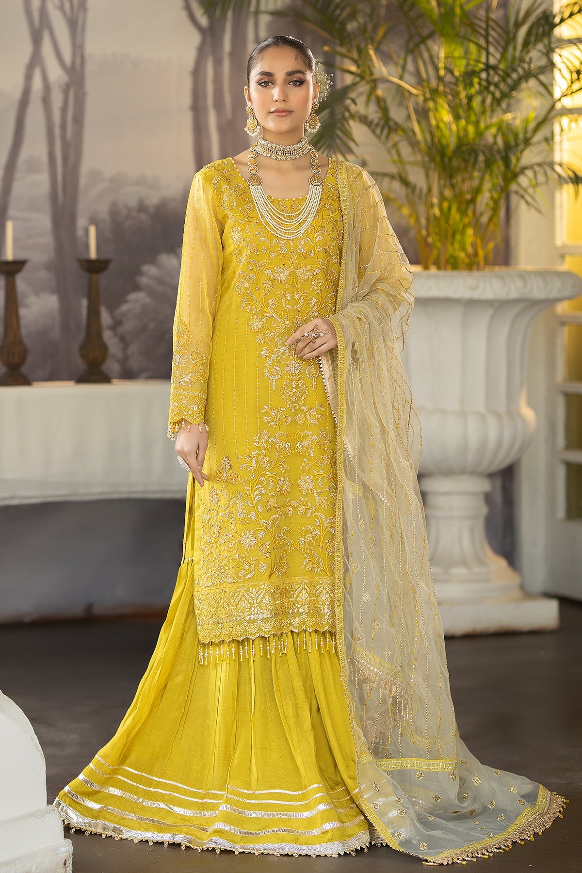 Raeesa Premium | Dehleez Formals | DL-1026 Mehfil-E-Aab by Raeesa Premium - Designer Dress - Type: Formal - Available at Libayah - 100% Original