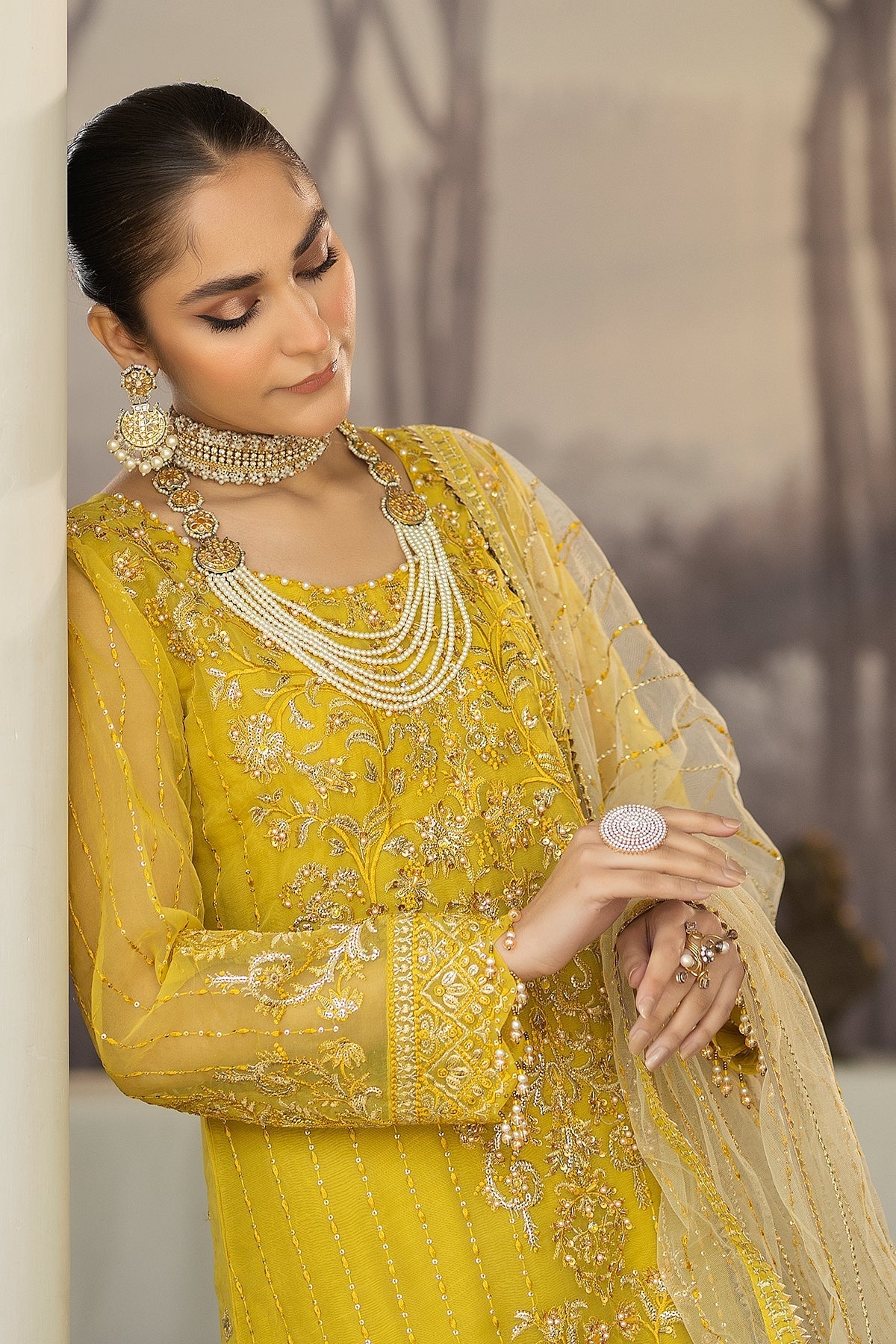 Raeesa Premium | Dehleez Formals | DL-1026 Mehfil-E-Aab by Raeesa Premium - Designer Dress - Type: Formal - Available at Libayah - 100% Original