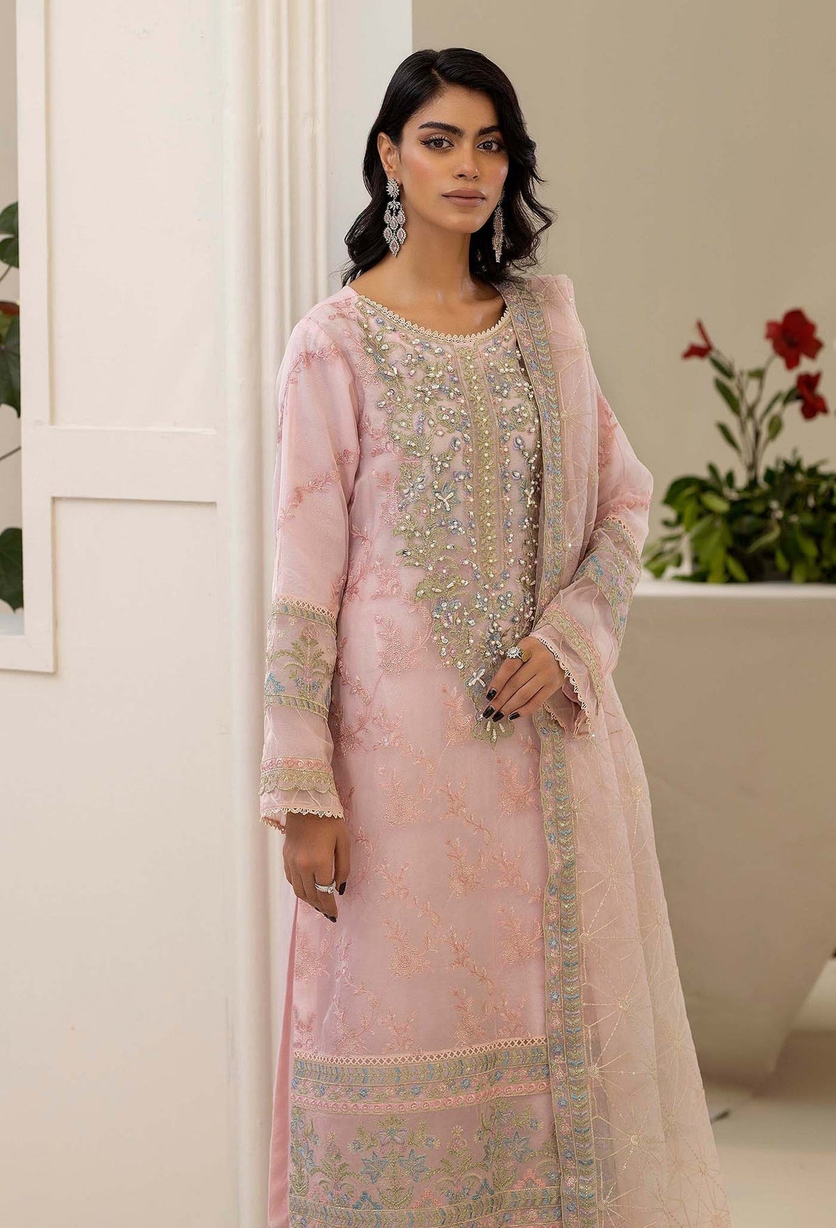 Adans Libas | Tissue De Luxe | DELUXE 444419 by Adans Libas - Designer Dress - Type: Ladies Clothes - Available at Libayah - 100% Original