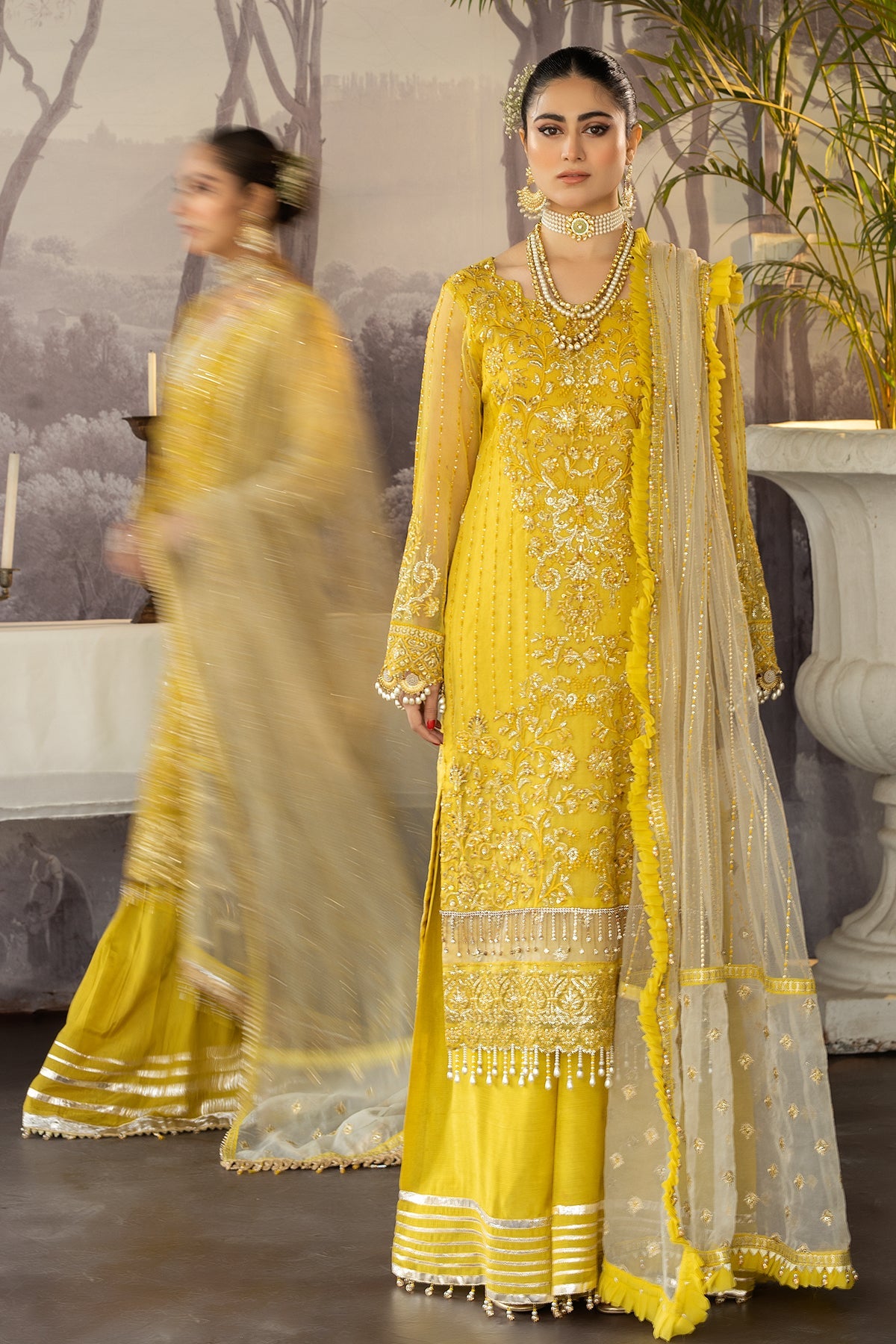 Raeesa Premium | Dehleez Formals | DL-1026 Mehfil-E-Aab by Raeesa Premium - Designer Dress - Type: Formal - Available at Libayah - 100% Original