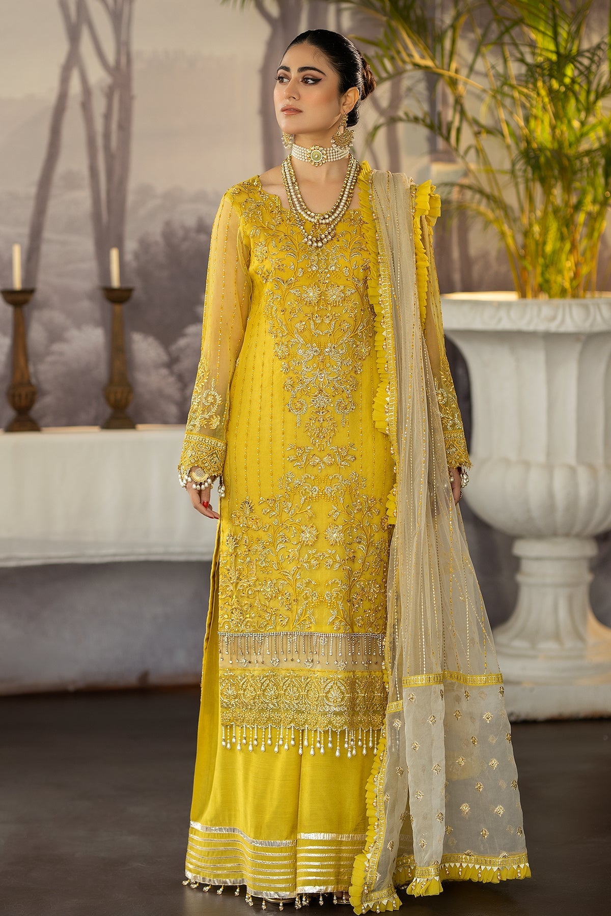 Raeesa Premium | Dehleez Formals | DL-1026 Mehfil-E-Aab by Raeesa Premium - Designer Dress - Type: Formal - Available at Libayah - 100% Original