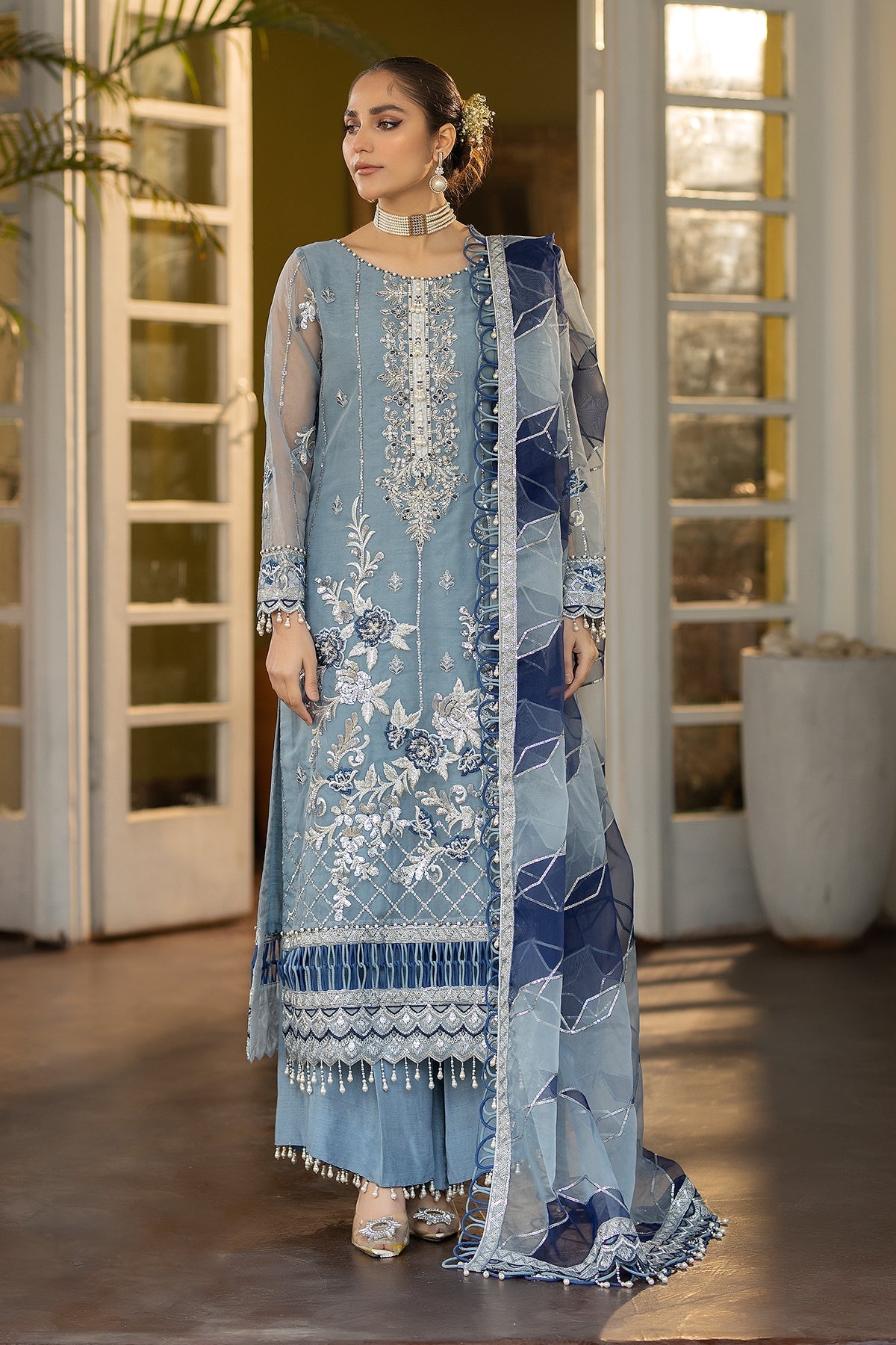 Raeesa Premium | Dehleez Formals | DL-1028 Khayali by Raeesa Premium - Designer Dress - Type: Formal - Available at Libayah - 100% Original