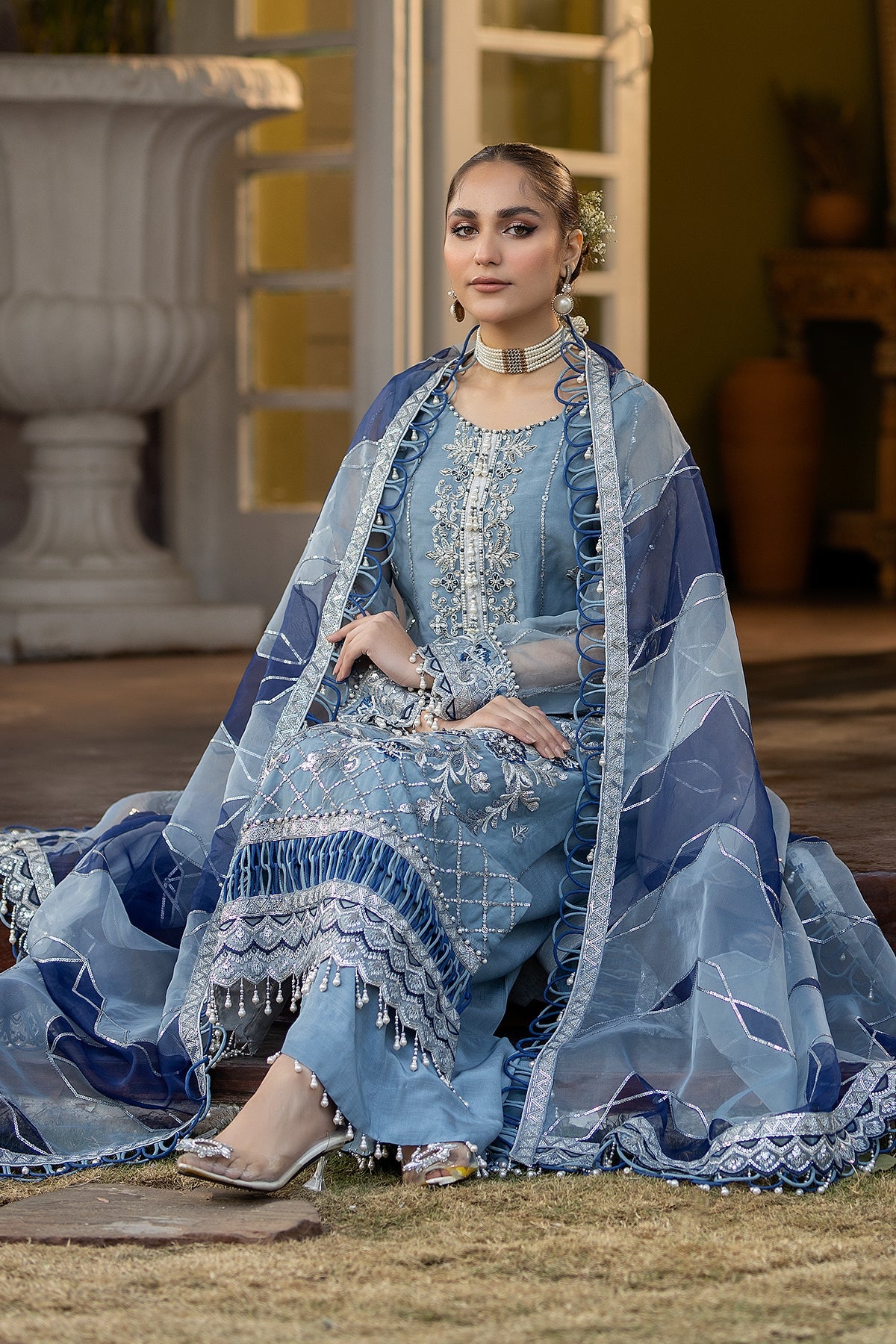 Raeesa Premium | Dehleez Formals | DL-1028 Khayali by Raeesa Premium - Designer Dress - Type: Formal - Available at Libayah - 100% Original