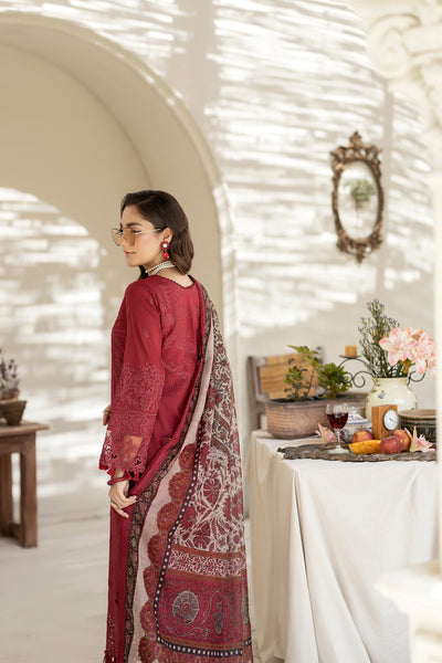 House of Nawab | Zora Luxury Lawn 24 | FAHM by House of Nawab - Designer Dress - Type: Ladies Clothes - Available at Libayah - 100% Original