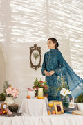 House of Nawab | Zora Luxury Lawn 24 | QARIN by House of Nawab - Designer Dress - Type: Ladies Clothes - Available at Libayah - 100% Original