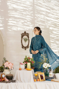 House of Nawab | Zora Luxury Lawn 24 | QARIN by House of Nawab - Designer Dress - Type: Ladies Clothes - Available at Libayah - 100% Original