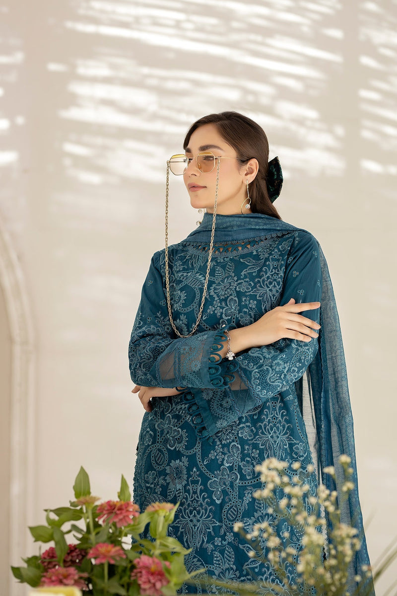 House of Nawab | Zora Luxury Lawn 24 | QARIN by House of Nawab - Designer Dress - Type: Ladies Clothes - Available at Libayah - 100% Original