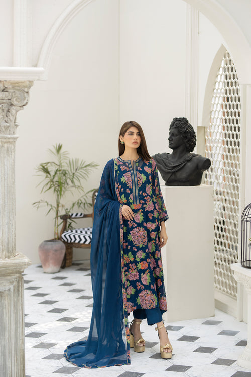 Purple haze Pret Studio | Noubahar Luxury Formals | Teal Royalty by Purple Haze - Designer Dress - Type: Ladies Clothes - Available at Libayah - 100% Original