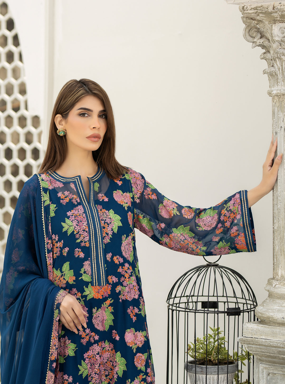 Purple haze Pret Studio | Noubahar Luxury Formals | Teal Royalty by Purple Haze - Designer Dress - Type: Ladies Clothes - Available at Libayah - 100% Original