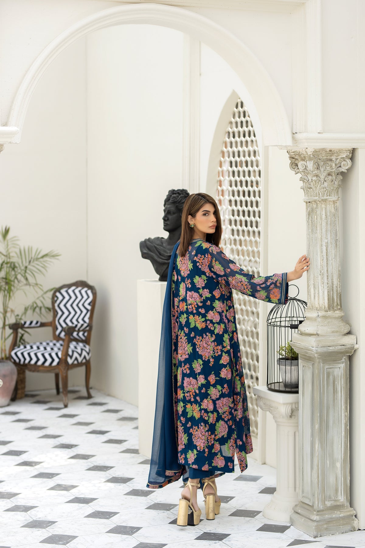 Purple haze Pret Studio | Noubahar Luxury Formals | Teal Royalty by Purple Haze - Designer Dress - Type: Ladies Clothes - Available at Libayah - 100% Original