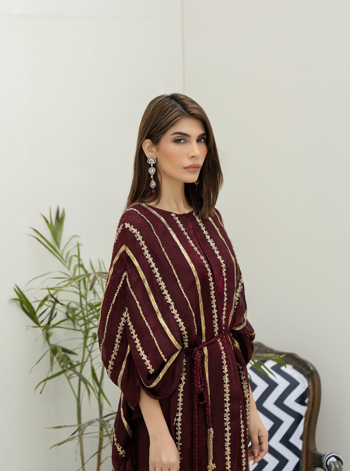 Purple haze Pret Studio | Noubahar Luxury Formals | Burgundy Love by Purple Haze - Designer Dress - Type: Ladies Clothes - Available at Libayah - 100% Original