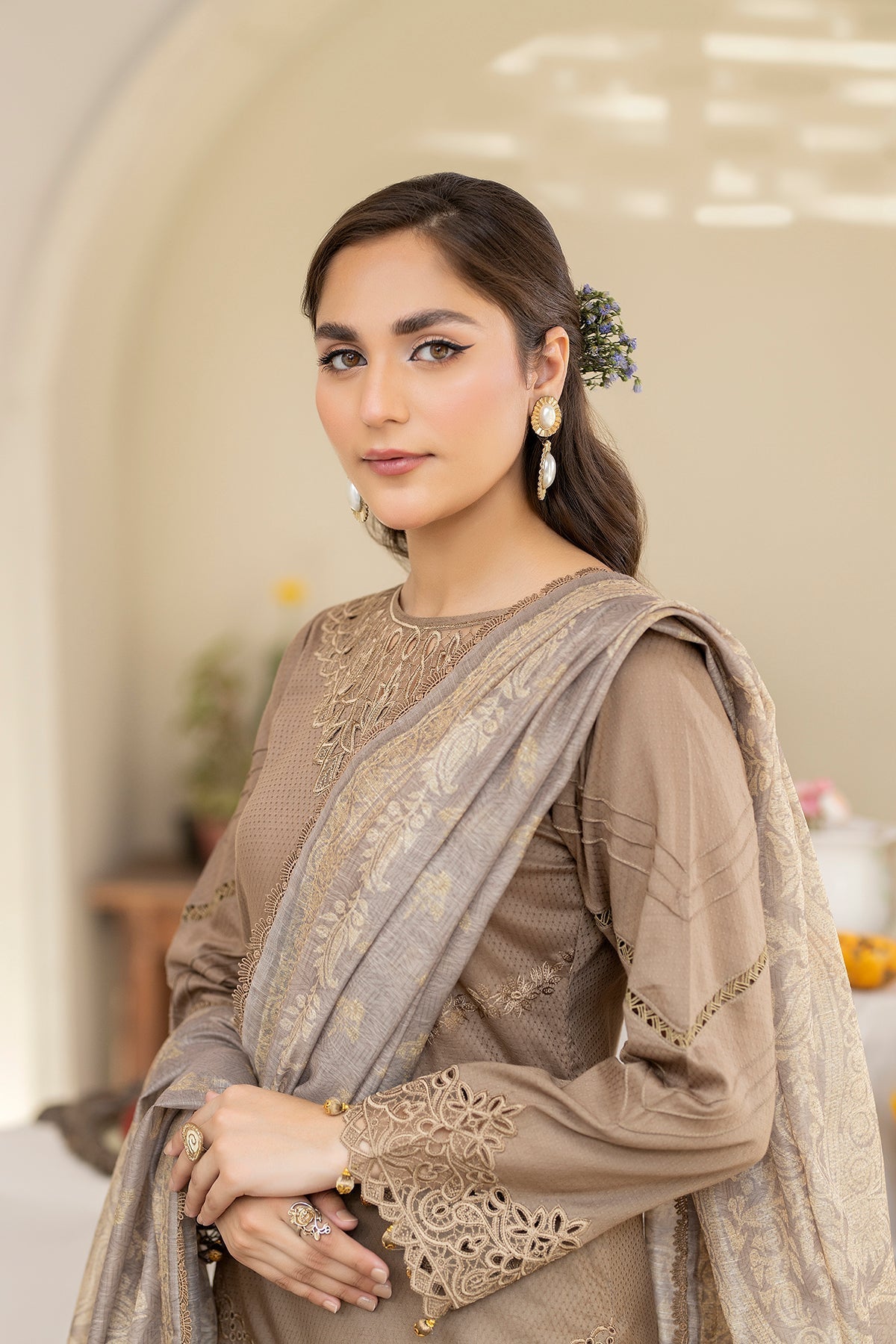 House of Nawab | Zora Luxury Lawn 24 | FARQAD by House of Nawab - Designer Dress - Type: Ladies Clothes - Available at Libayah - 100% Original