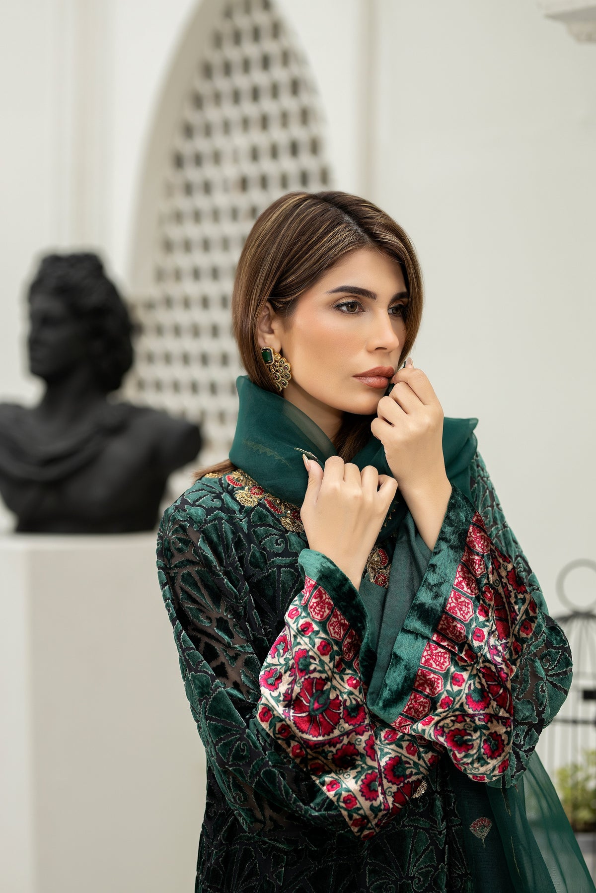 Purple haze Pret Studio | Noubahar Luxury Formals | Moss Plush by Purple Haze - Designer Dress - Type: Ladies Clothes - Available at Libayah - 100% Original