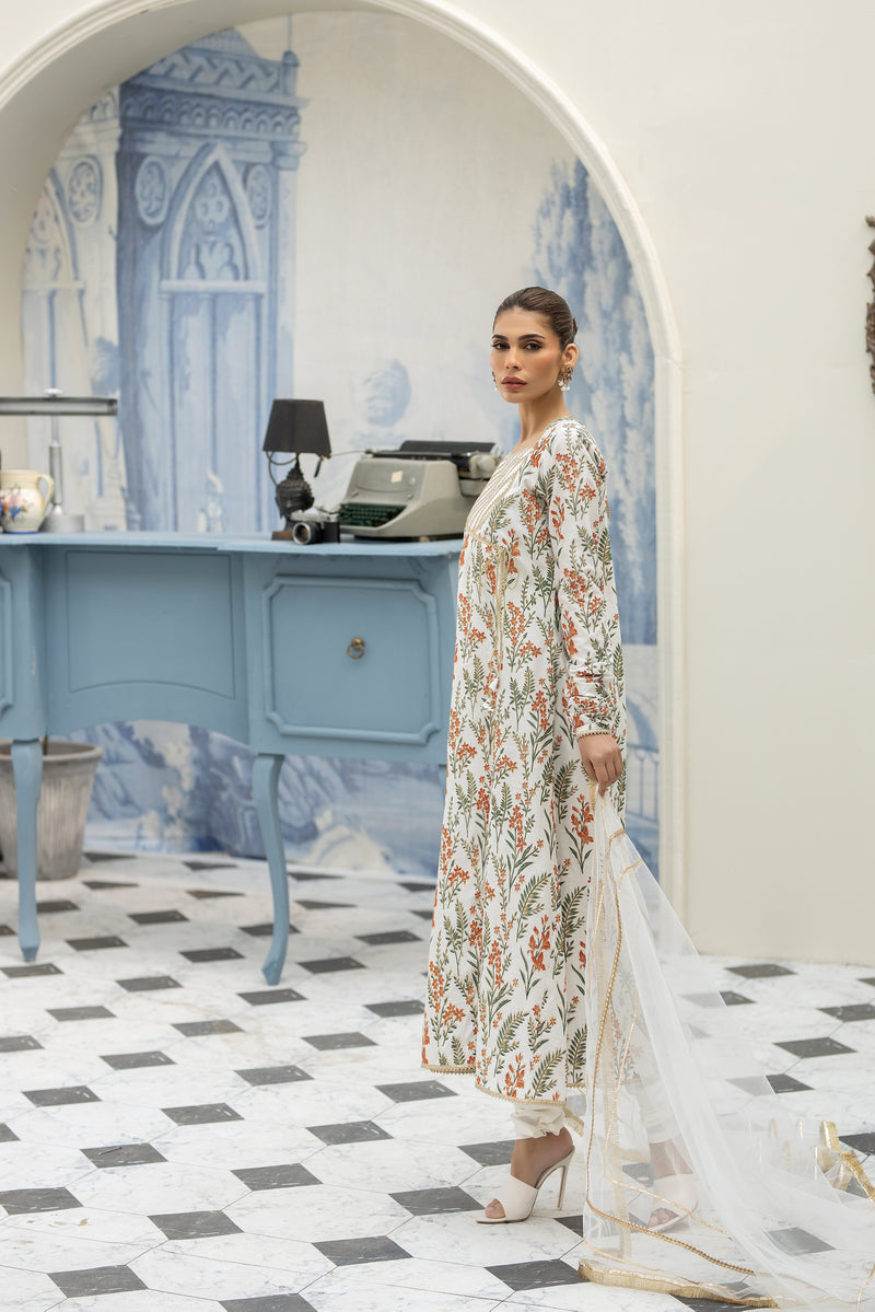 Purple haze Pret Studio | Noubahar Luxury Formals | Floral Anrakha by Purple Haze - Designer Dress - Type: Ladies Clothes - Available at Libayah - 100% Original