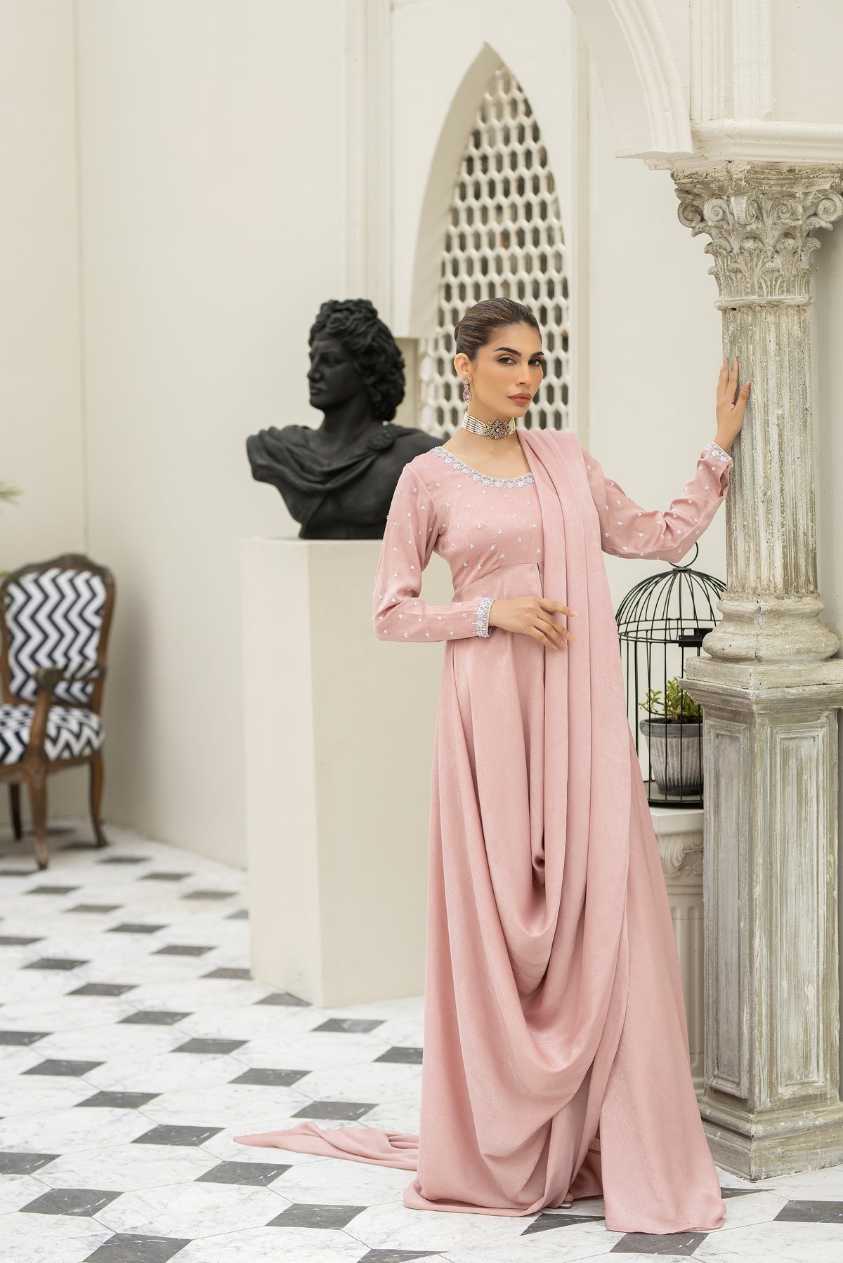 Purple haze Pret Studio | Noubahar Luxury Formals | Misty Rose by Purple Haze - Designer Dress - Type: Ladies Clothes - Available at Libayah - 100% Original