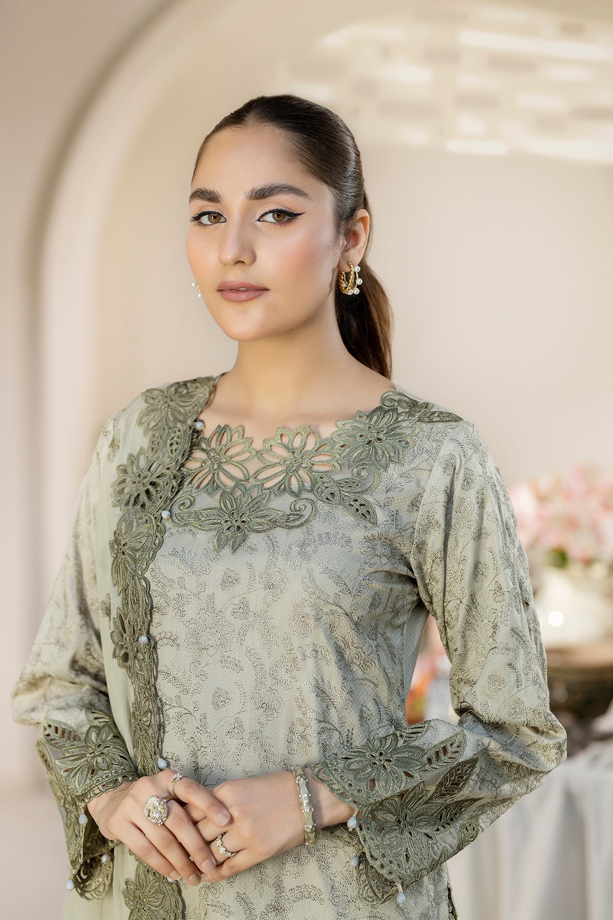House of Nawab | Zora Luxury Lawn 24 | FADAH by House of Nawab - Designer Dress - Type: Ladies Clothes - Available at Libayah - 100% Original