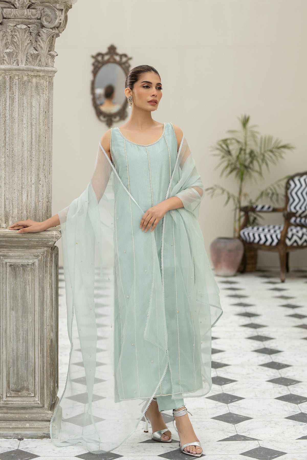 Purple haze Pret Studio | Noubahar Luxury Formals | Aquamarine by Purple Haze - Designer Dress - Type: Ladies Clothes - Available at Libayah - 100% Original