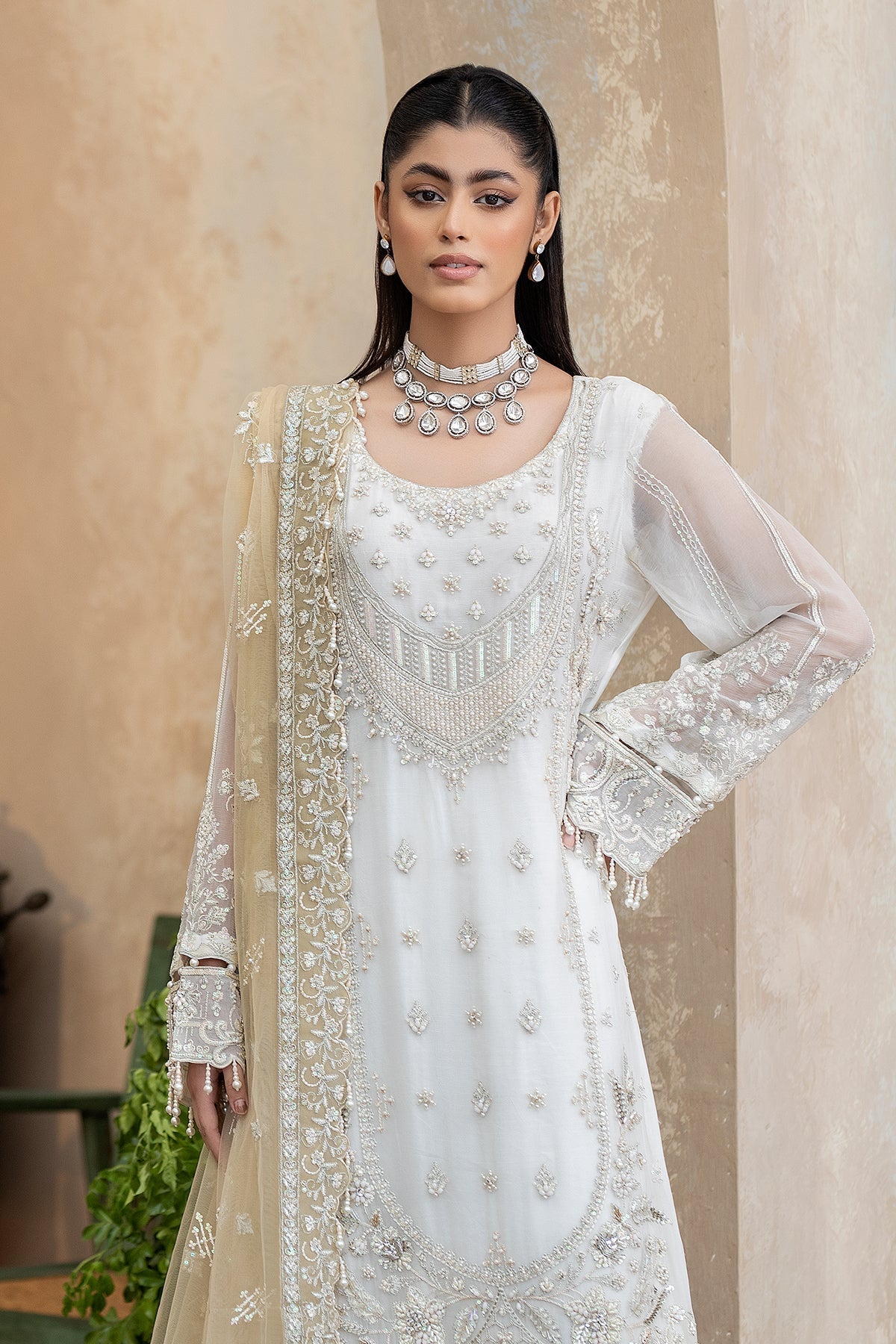 Raeesa Premium | Ada Premium Collection | HU - 49 Aab-E-Zar by Raeesa Premium - Designer Dress - Type: Ladies Clothes - Available at Libayah - 100% Original