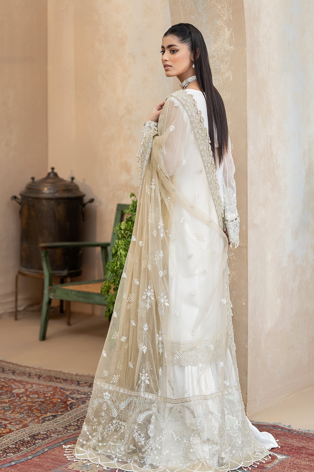 Raeesa Premium | Ada Premium Collection | HU - 49 Aab-E-Zar by Raeesa Premium - Designer Dress - Type: Ladies Clothes - Available at Libayah - 100% Original