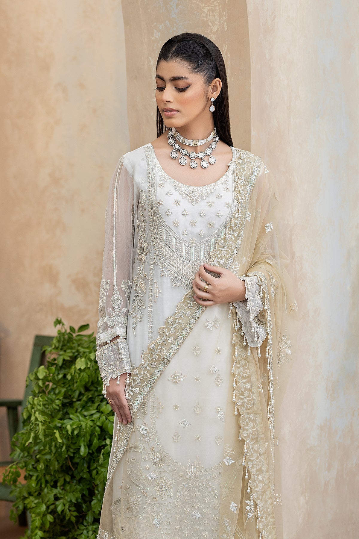 Raeesa Premium | Ada Premium Collection | HU - 49 Aab-E-Zar by Raeesa Premium - Designer Dress - Type: Ladies Clothes - Available at Libayah - 100% Original