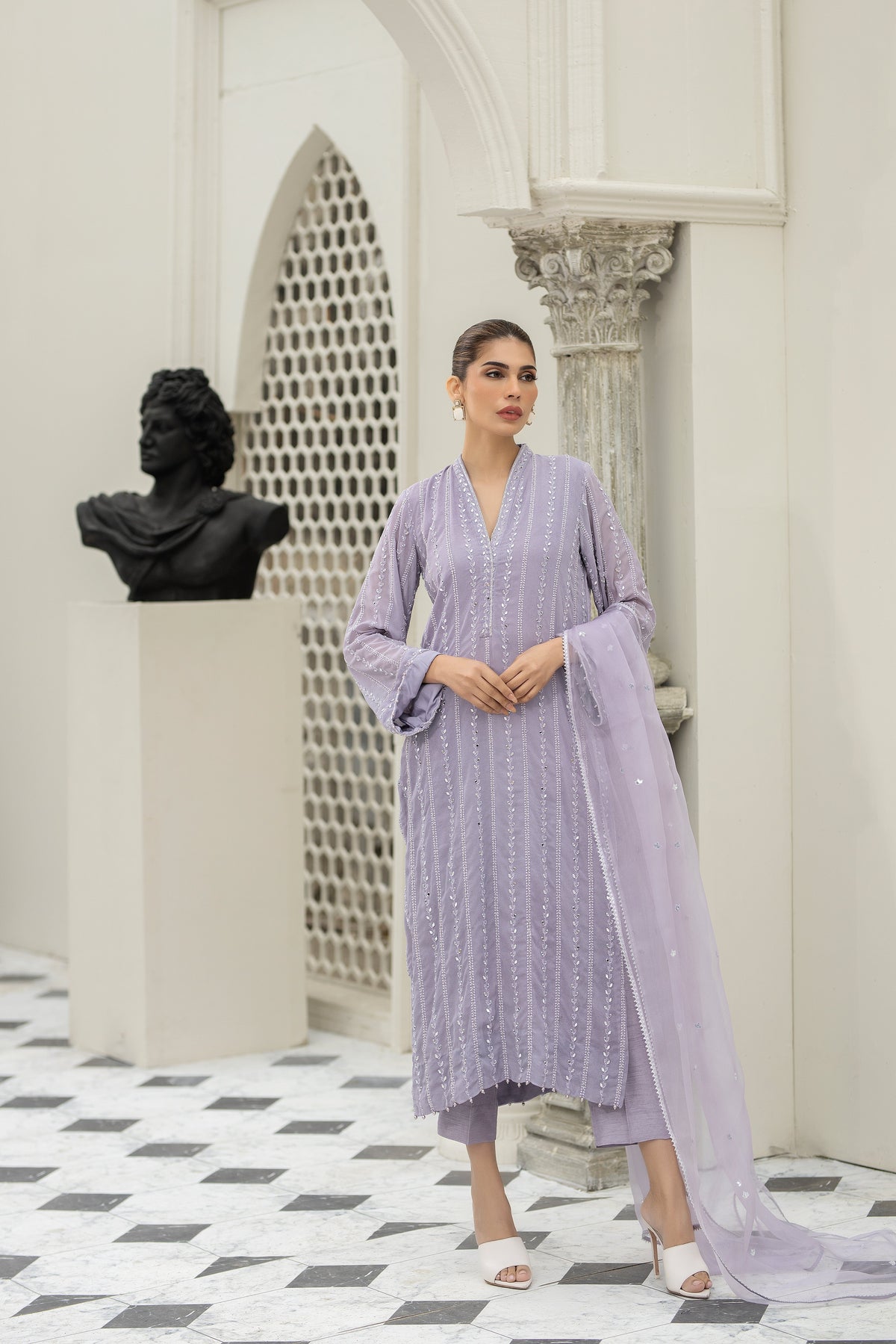 Purple haze Pret Studio | Noubahar Luxury Formals | Lavender Love by Purple Haze - Designer Dress - Type: Ladies Clothes - Available at Libayah - 100% Original