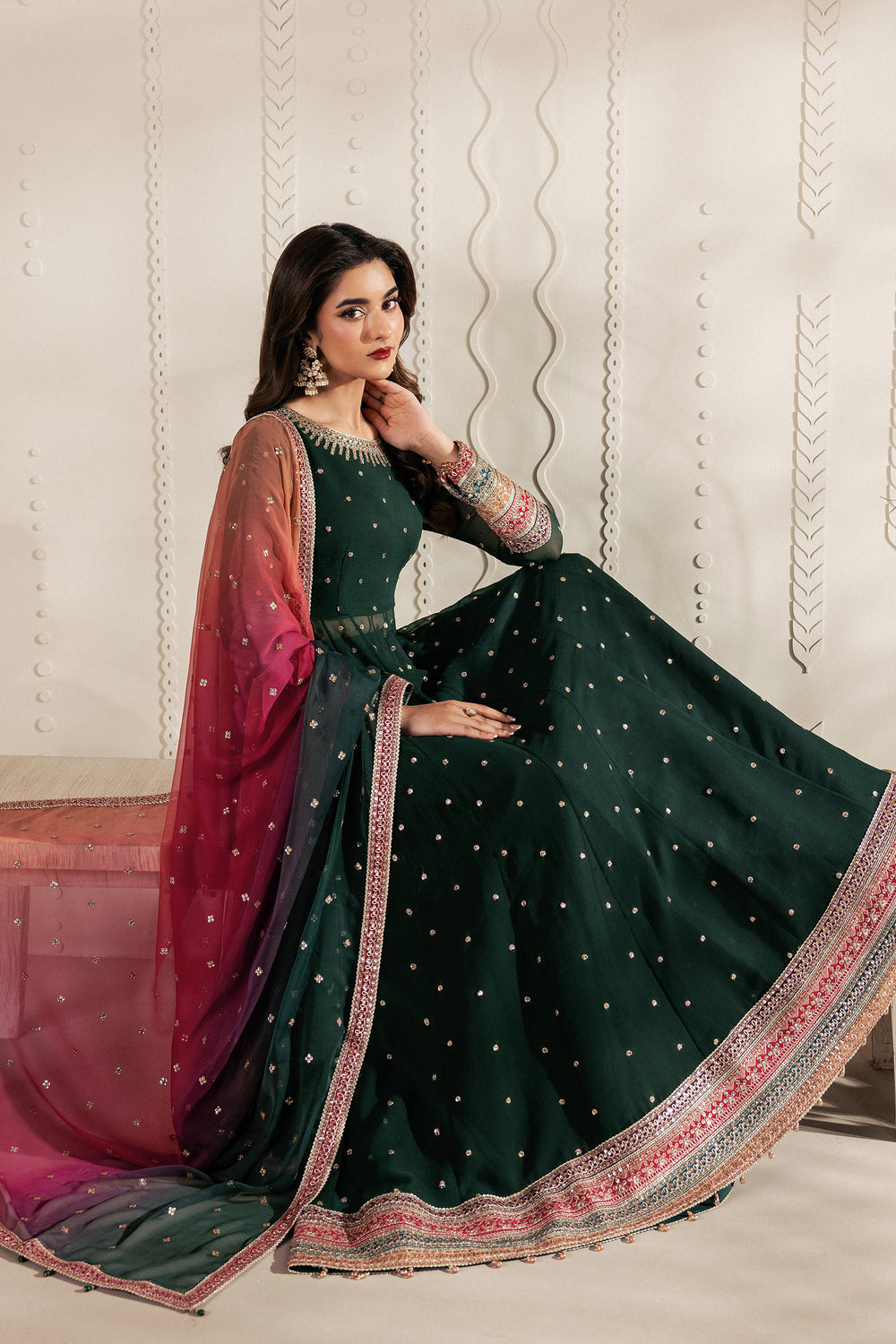 Zarif | Bayaan Formals | ALVA by Zarif - Designer Dress  - Type : Ladies Clothes - Available at Libayah - 100% Original 