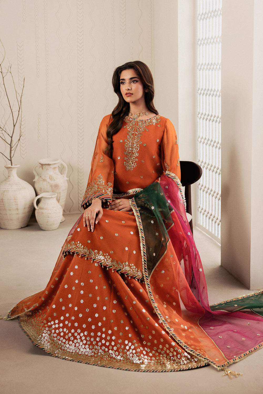 Zarif | Bayaan Formals | SUNOOR by Zarif - Designer Dress  - Type : Ladies Clothes - Available at Libayah - 100% Original 