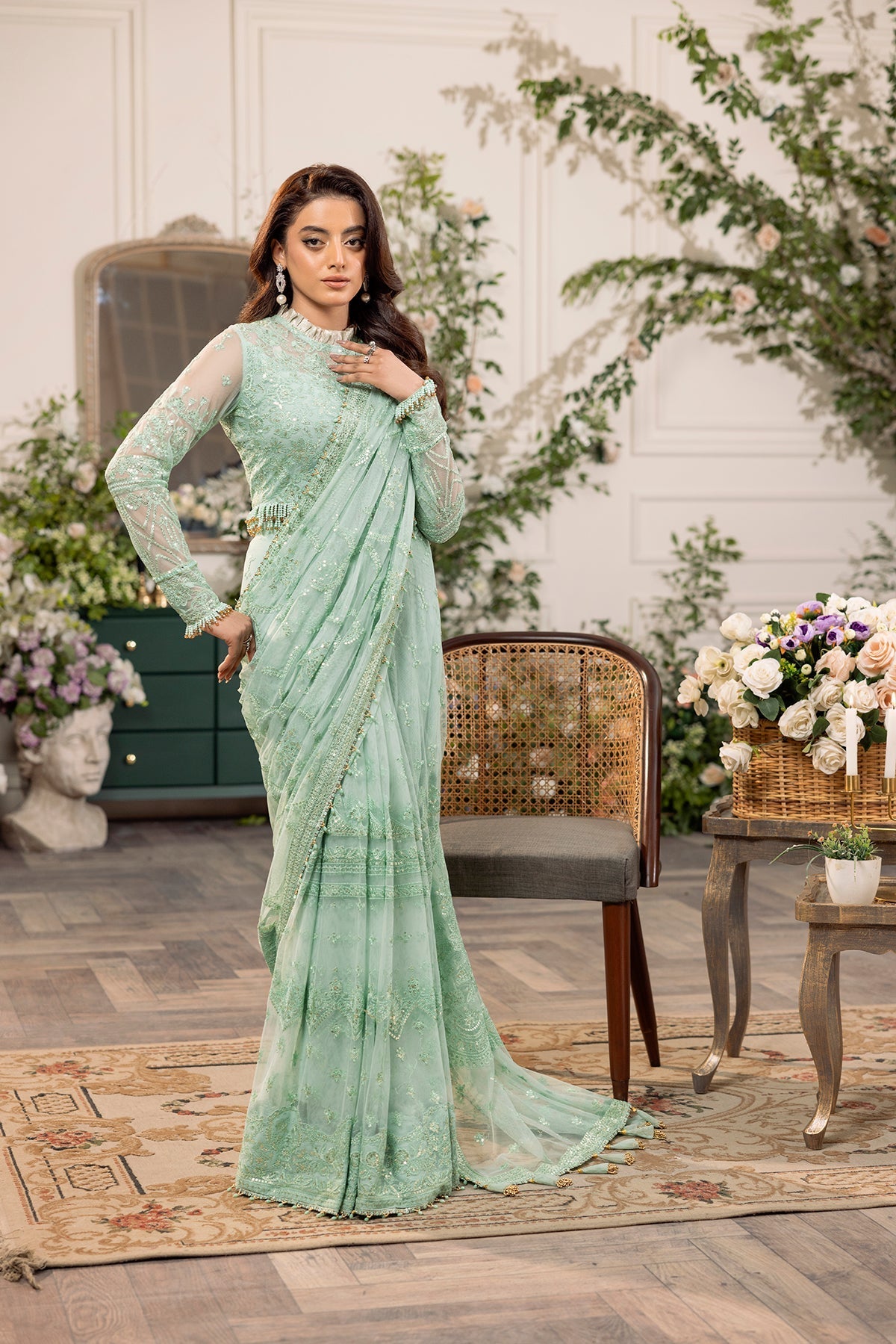 House of Nawab | Azalea Luxury Formals | MUHEEB by House of Nawab - Designer Dress - Type: Formal - Available at Libayah - 100% Original