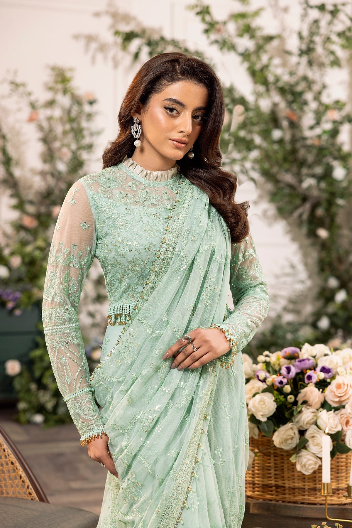 House of Nawab | Azalea Luxury Formals | MUHEEB by House of Nawab - Designer Dress - Type: Formal - Available at Libayah - 100% Original
