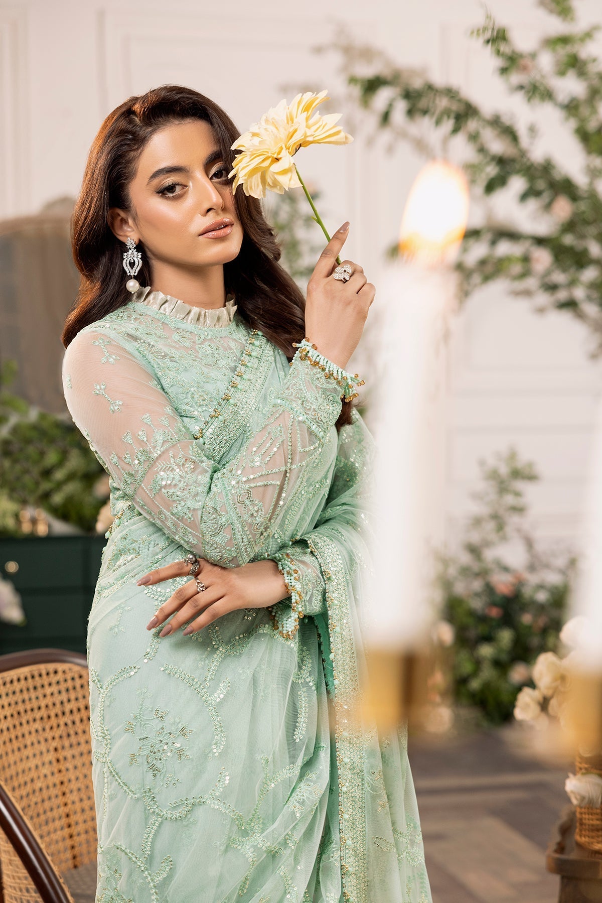House of Nawab | Azalea Luxury Formals | MUHEEB by House of Nawab - Designer Dress - Type: Formal - Available at Libayah - 100% Original