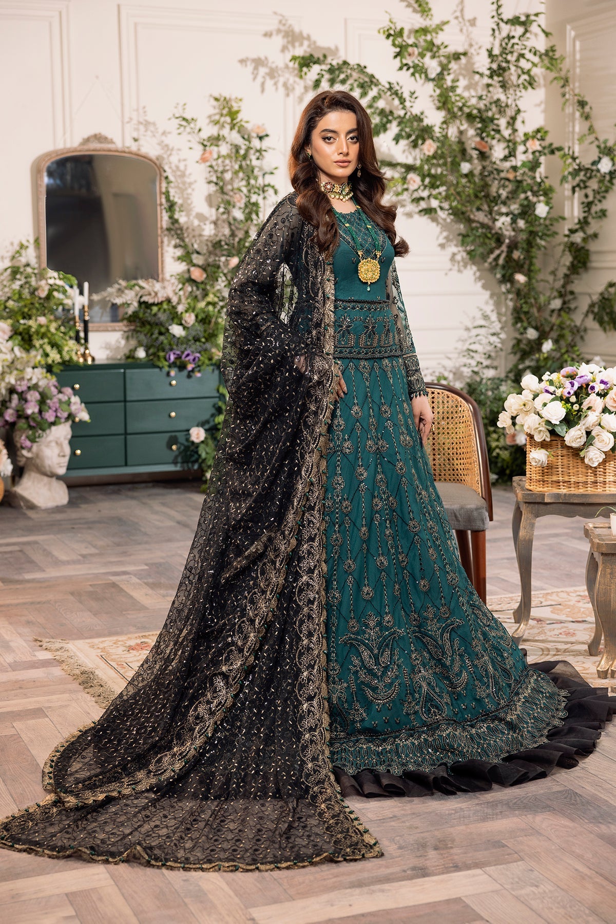 House of Nawab | Azalea Luxury Formals | DAAVRI by House of Nawab - Designer Dress - Type: Formal - Available at Libayah - 100% Original
