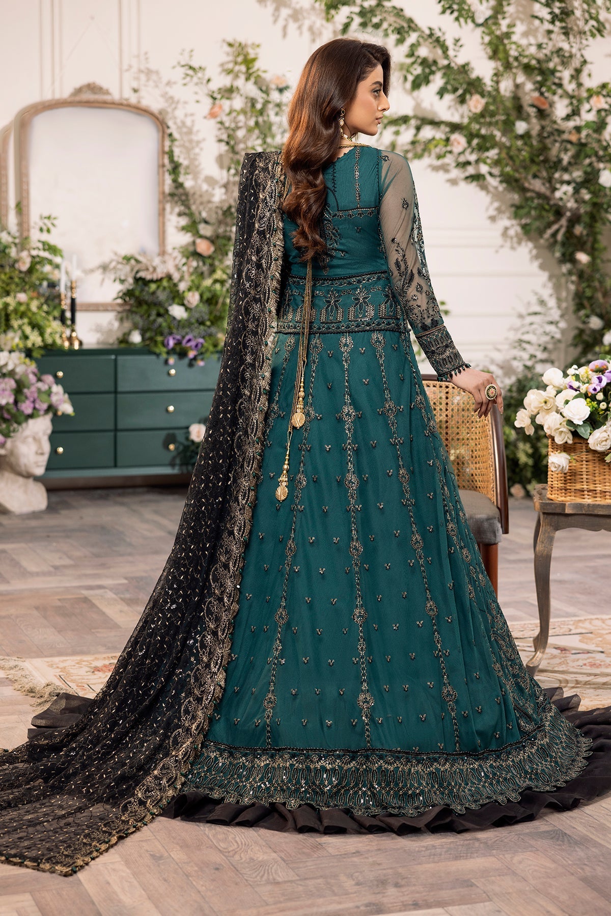 House of Nawab | Azalea Luxury Formals | DAAVRI by House of Nawab - Designer Dress - Type: Formal - Available at Libayah - 100% Original