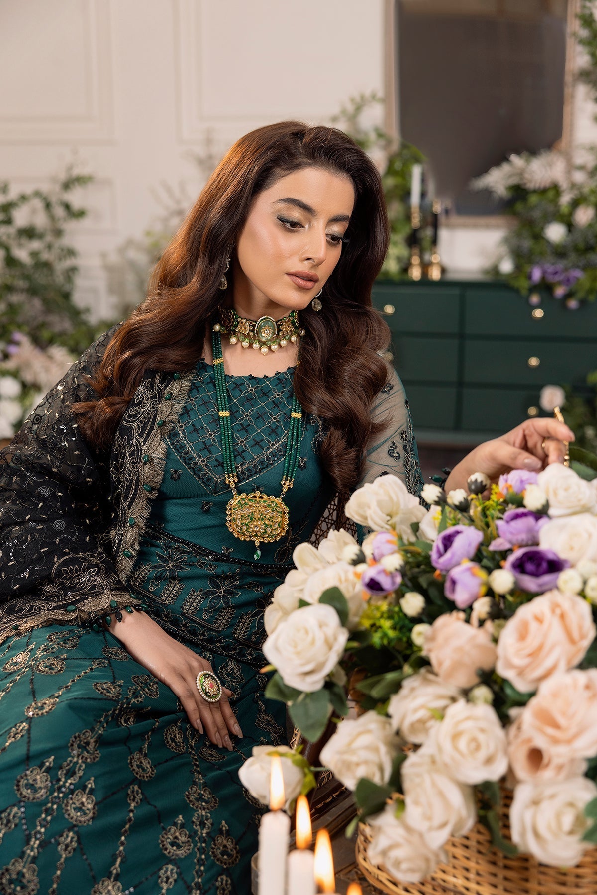 House of Nawab | Azalea Luxury Formals | DAAVRI by House of Nawab - Designer Dress - Type: Formal - Available at Libayah - 100% Original