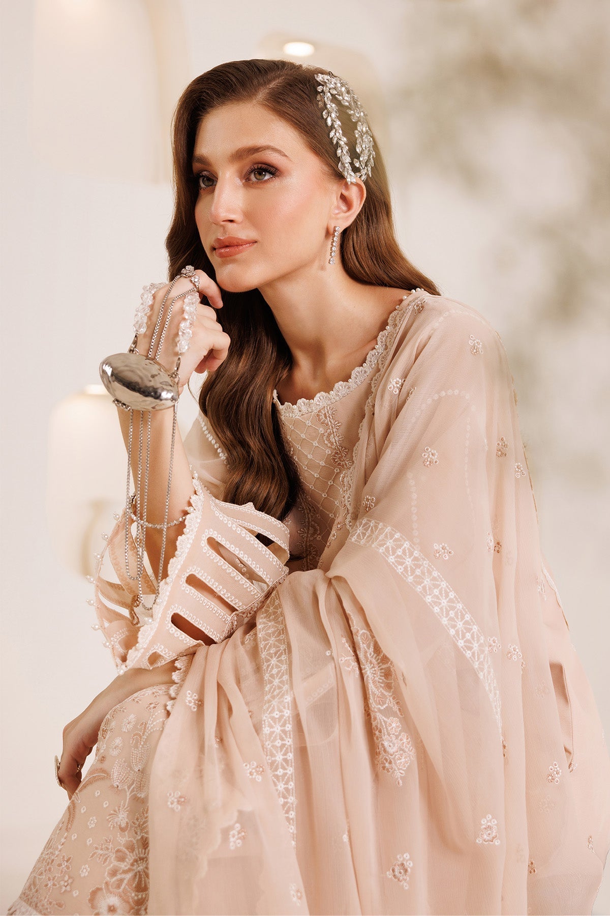 Alizeh | Dhaagay 25 | AF-DHG-5036-Ehal by Alizeh - Designer Dress  - Type : Ladies Clothes - Available at Libayah - 100% Original 