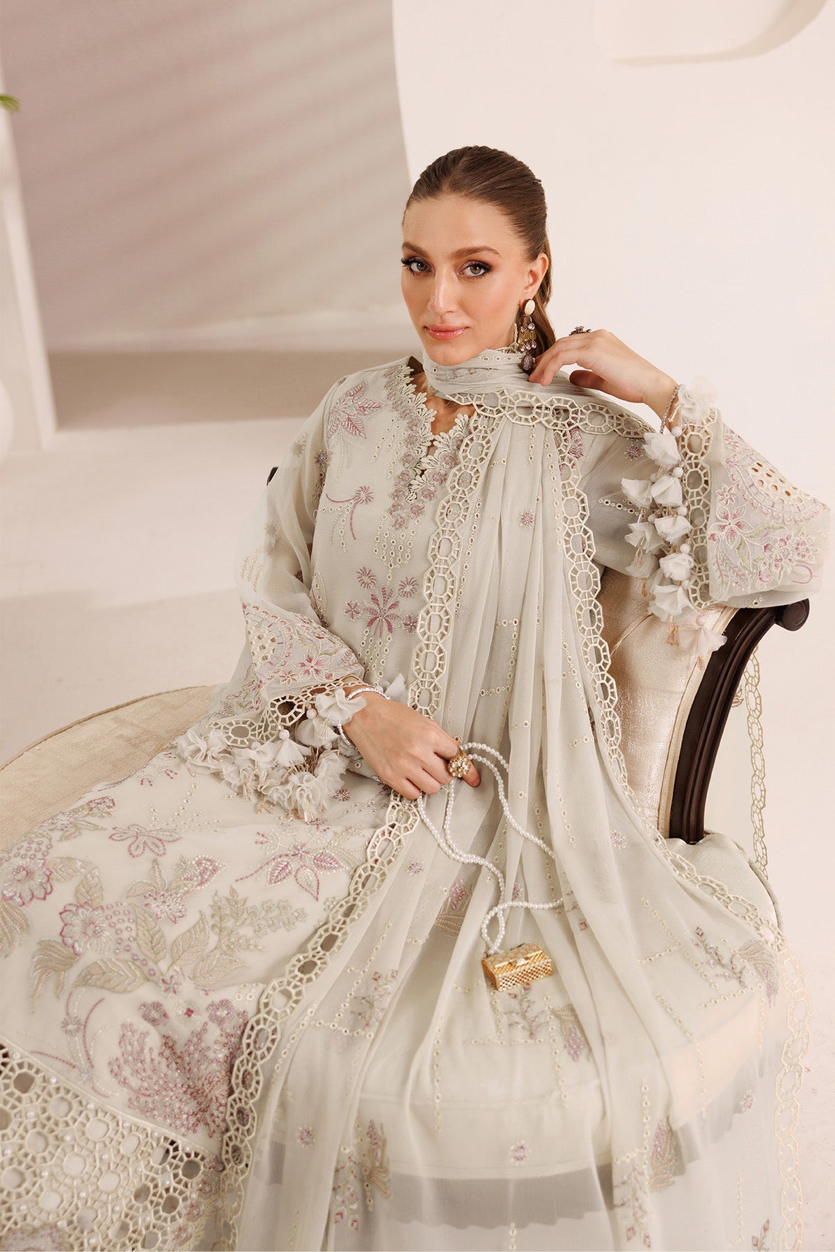 Alizeh | Dhaagay 25 | AF-DHG-5033-Raviyah by Alizeh - Designer Dress  - Type : Ladies Clothes - Available at Libayah - 100% Original 