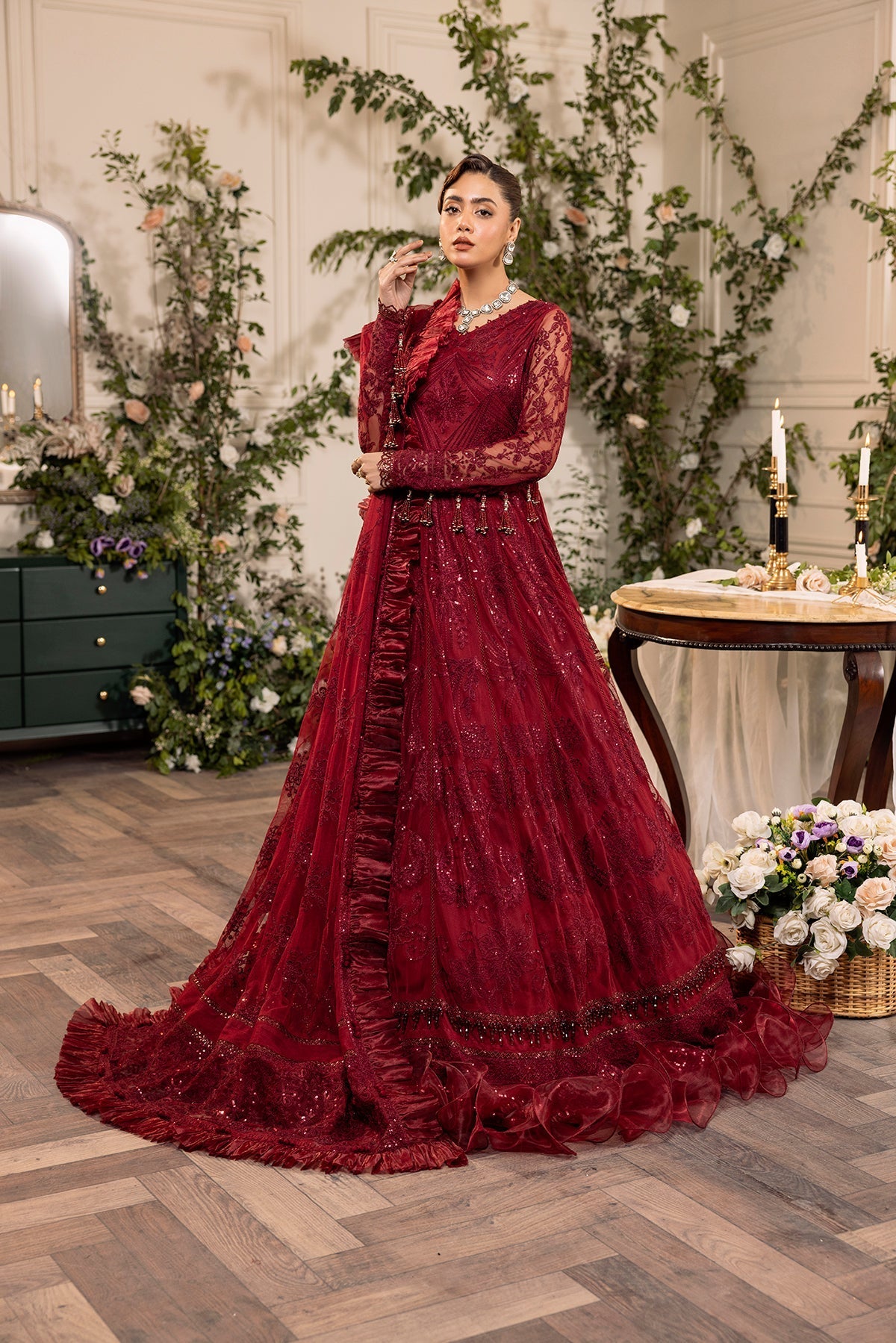 House of Nawab | Azalea Luxury Formals | DIBA by House of Nawab - Designer Dress - Type: Formal - Available at Libayah - 100% Original