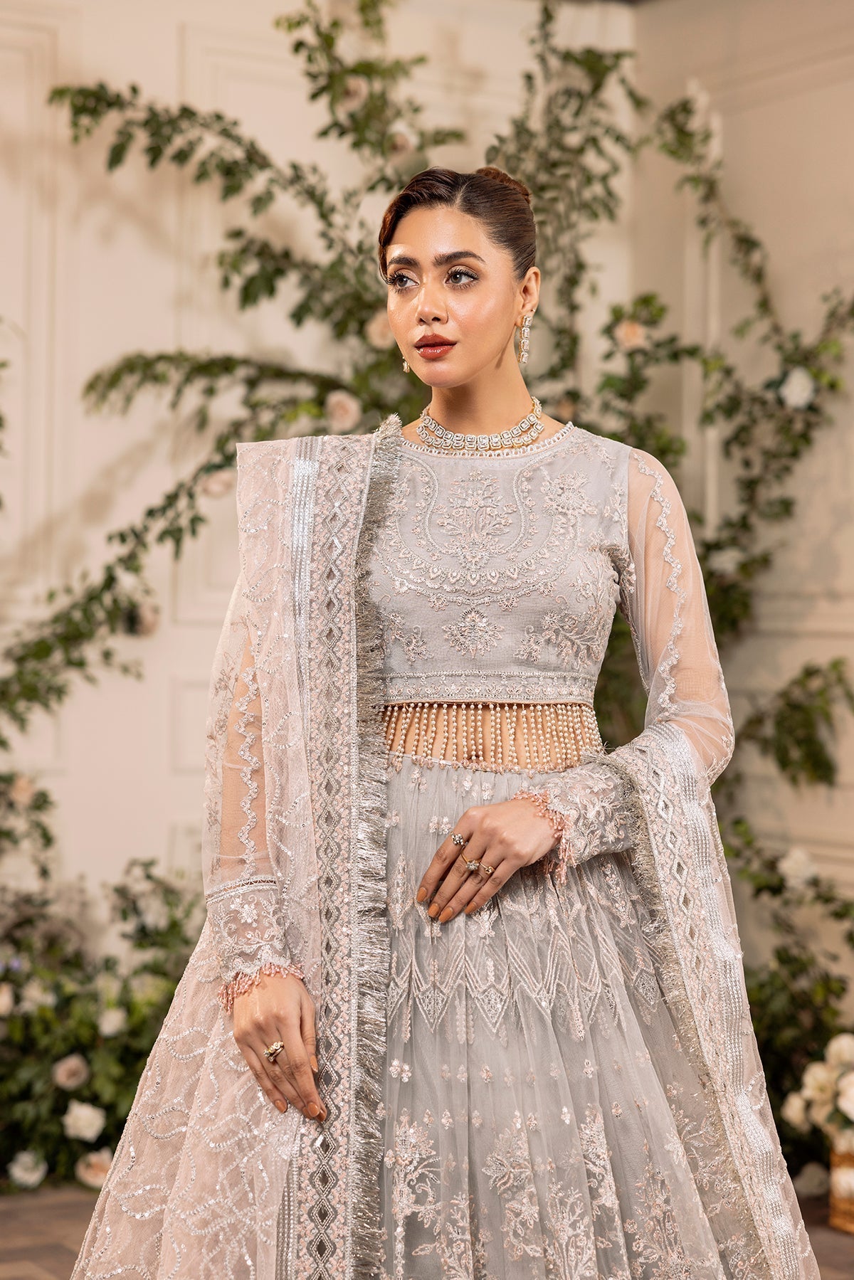 House of Nawab | Azalea Luxury Formals | FARSHI by House of Nawab - Designer Dress - Type: Formal - Available at Libayah - 100% Original