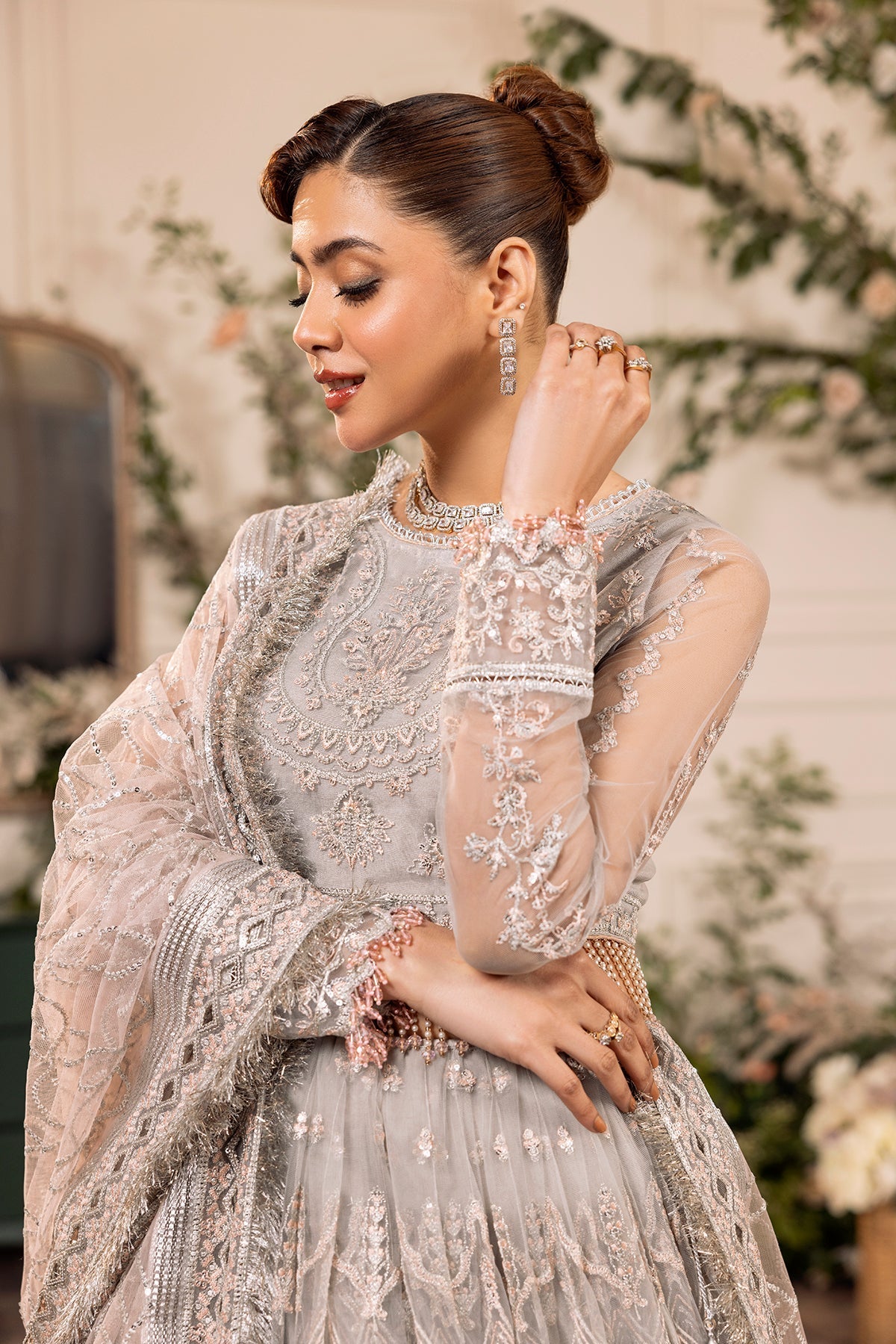 House of Nawab | Azalea Luxury Formals | FARSHI by House of Nawab - Designer Dress - Type: Formal - Available at Libayah - 100% Original