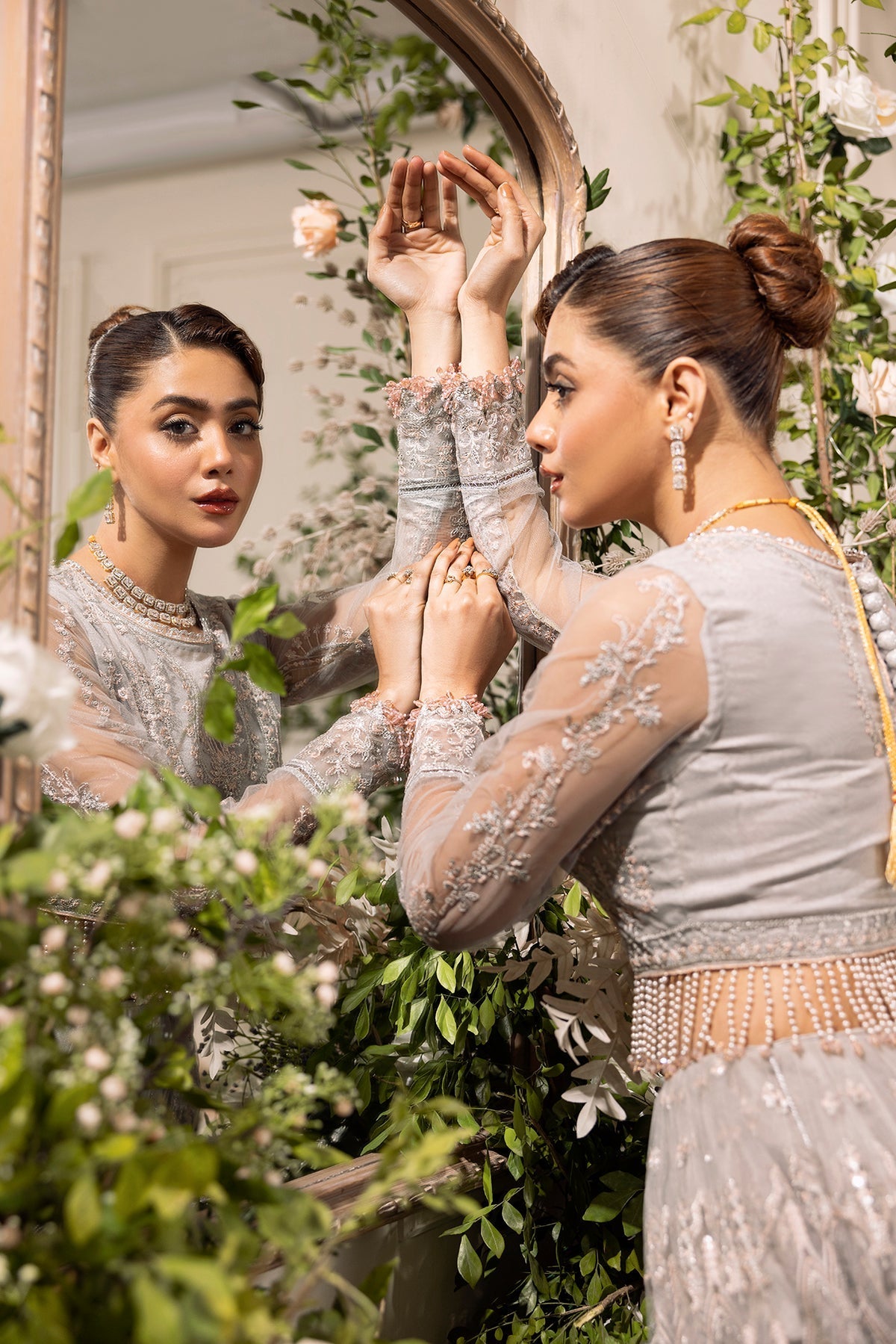 House of Nawab | Azalea Luxury Formals | FARSHI by House of Nawab - Designer Dress - Type: Formal - Available at Libayah - 100% Original