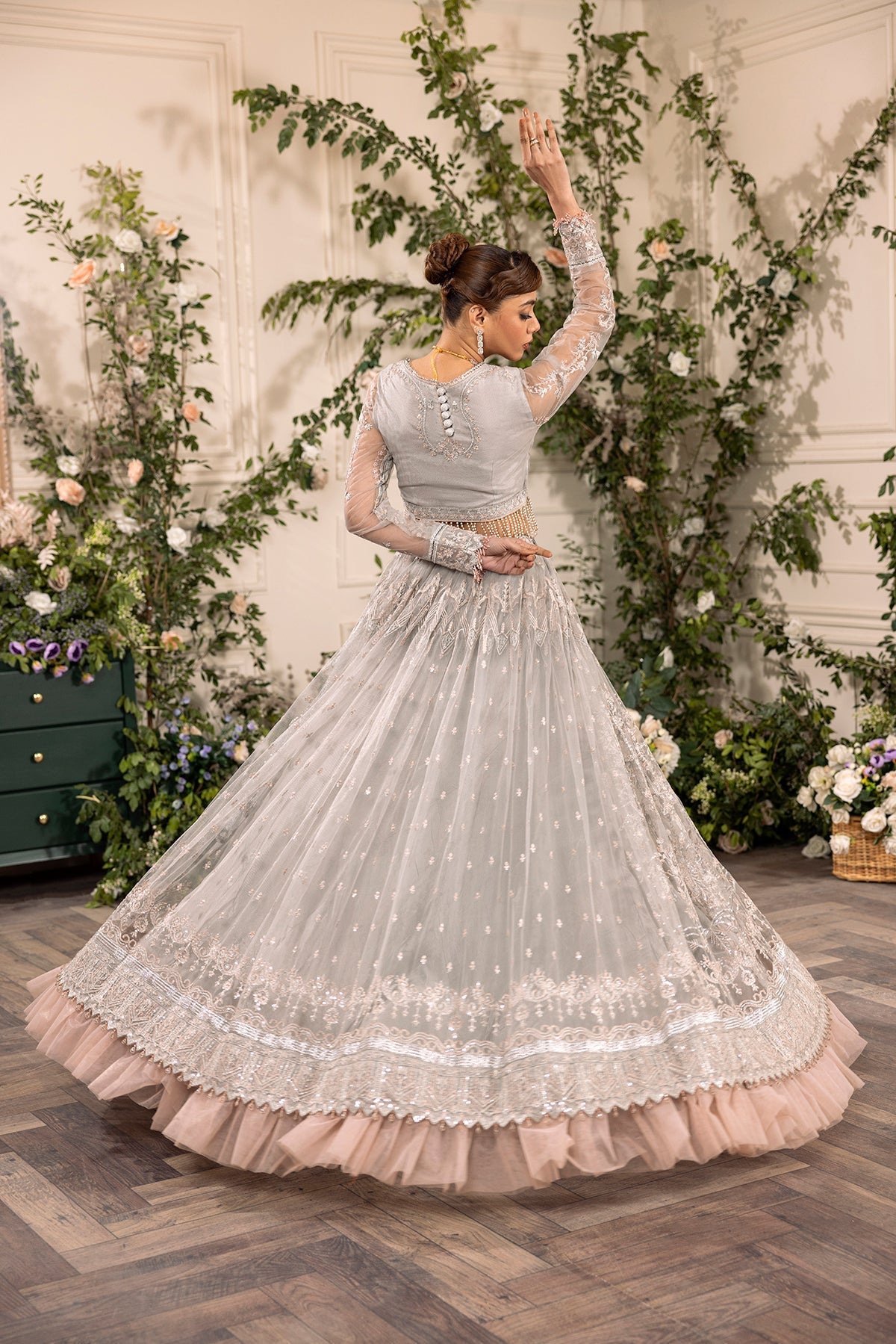 House of Nawab | Azalea Luxury Formals | FARSHI by House of Nawab - Designer Dress - Type: Formal - Available at Libayah - 100% Original