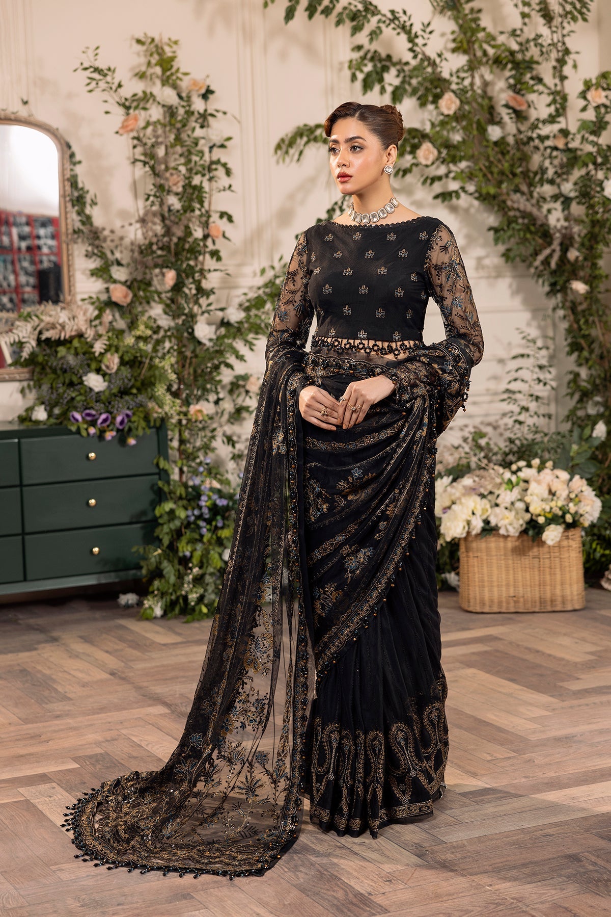 House of Nawab | Azalea Luxury Formals | DOUHA by House of Nawab - Designer Dress - Type: Formal - Available at Libayah - 100% Original