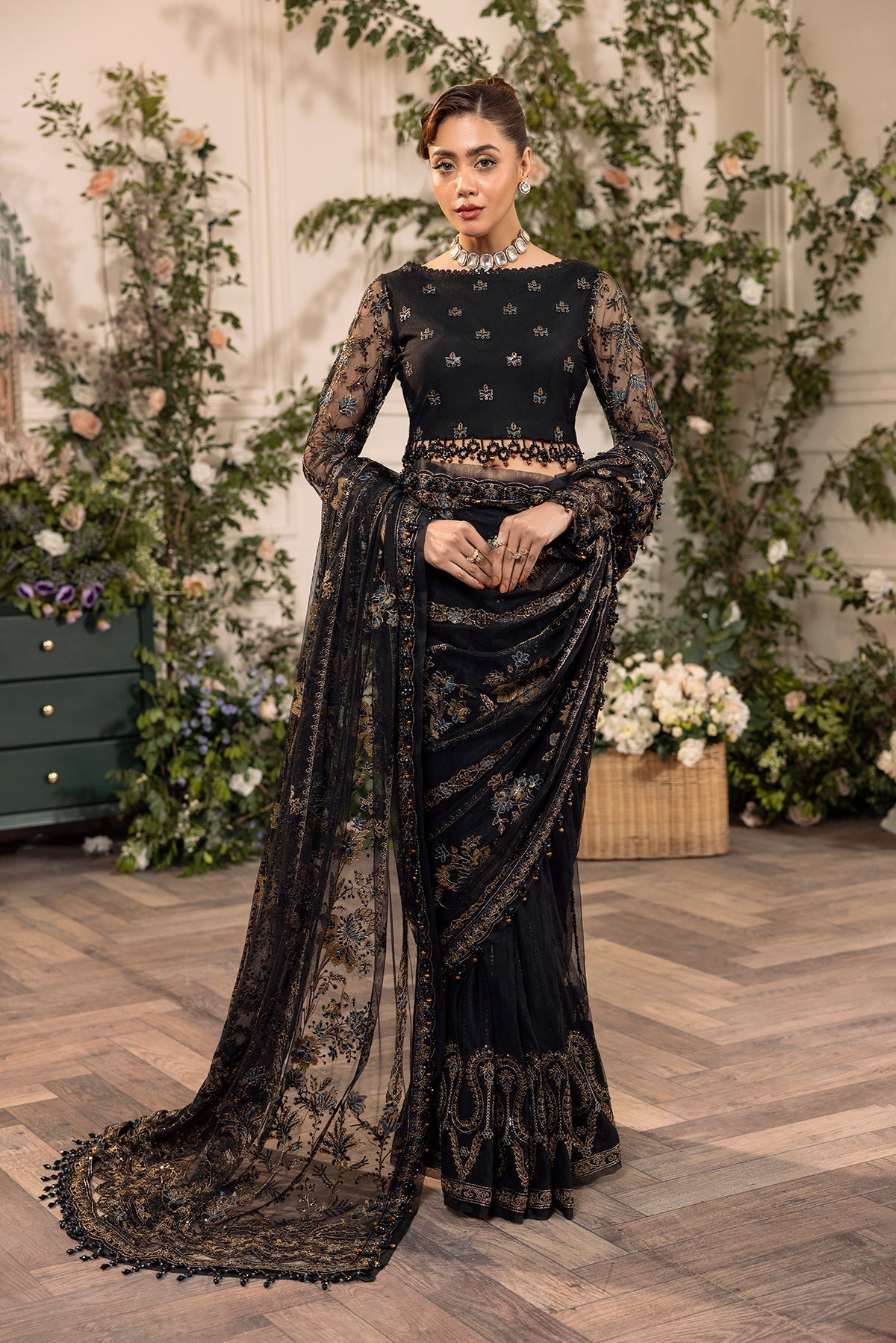 House of Nawab | Azalea Luxury Formals | DOUHA by House of Nawab - Designer Dress - Type: Formal - Available at Libayah - 100% Original