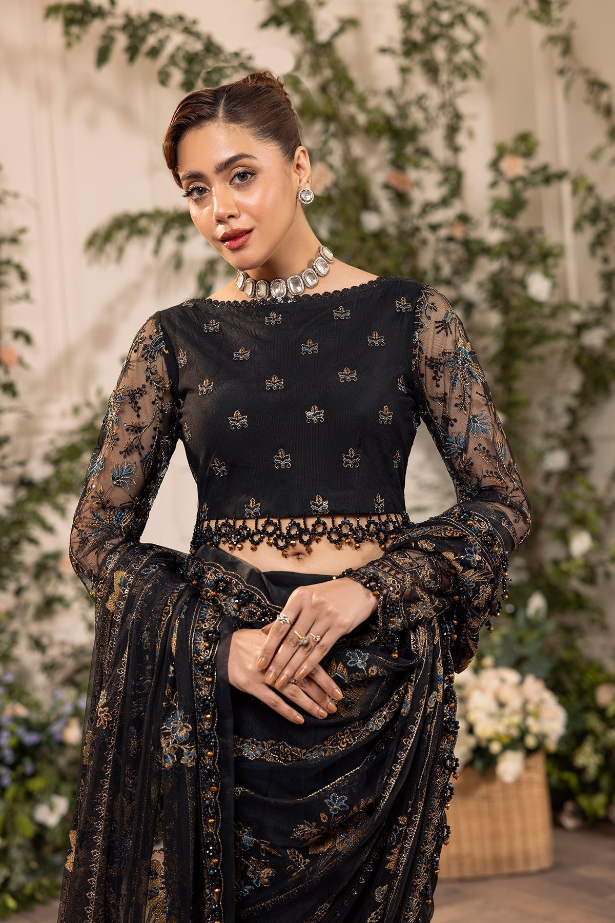 House of Nawab | Azalea Luxury Formals | DOUHA by House of Nawab - Designer Dress - Type: Formal - Available at Libayah - 100% Original