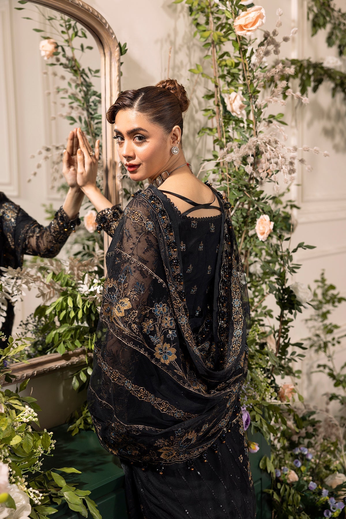 House of Nawab | Azalea Luxury Formals | DOUHA by House of Nawab - Designer Dress - Type: Formal - Available at Libayah - 100% Original