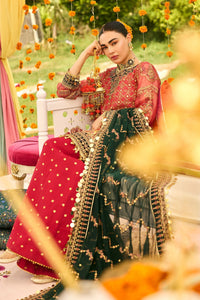 Alizeh | Shehnai The Festive Edit | AF-ZN-2216-Ghoomar - Designer Dress - Type : Ladies Clothes - Available at Libayah - 100% Original