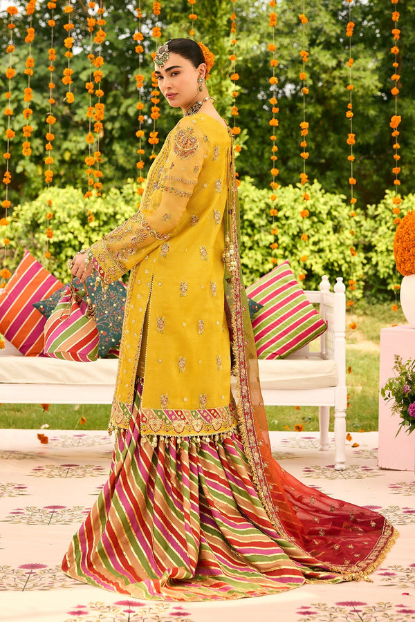 Alizeh | Shehnai The Festive Edit | AF-ZN-2215-Zarposh - Designer Dress - Type : Ladies Clothes - Available at Libayah - 100% Original