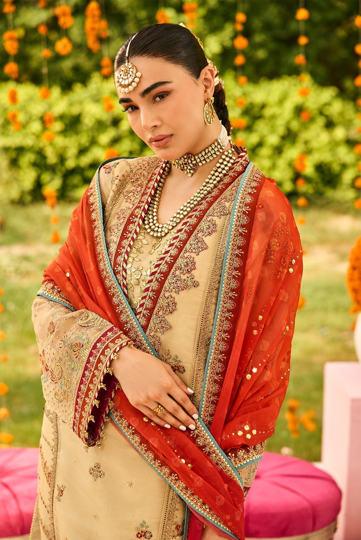 Alizeh | Shehnai The Festive Edit | AF-ZN-2219-Dilruba - Designer Dress - Type : Ladies Clothes - Available at Libayah - 100% Original