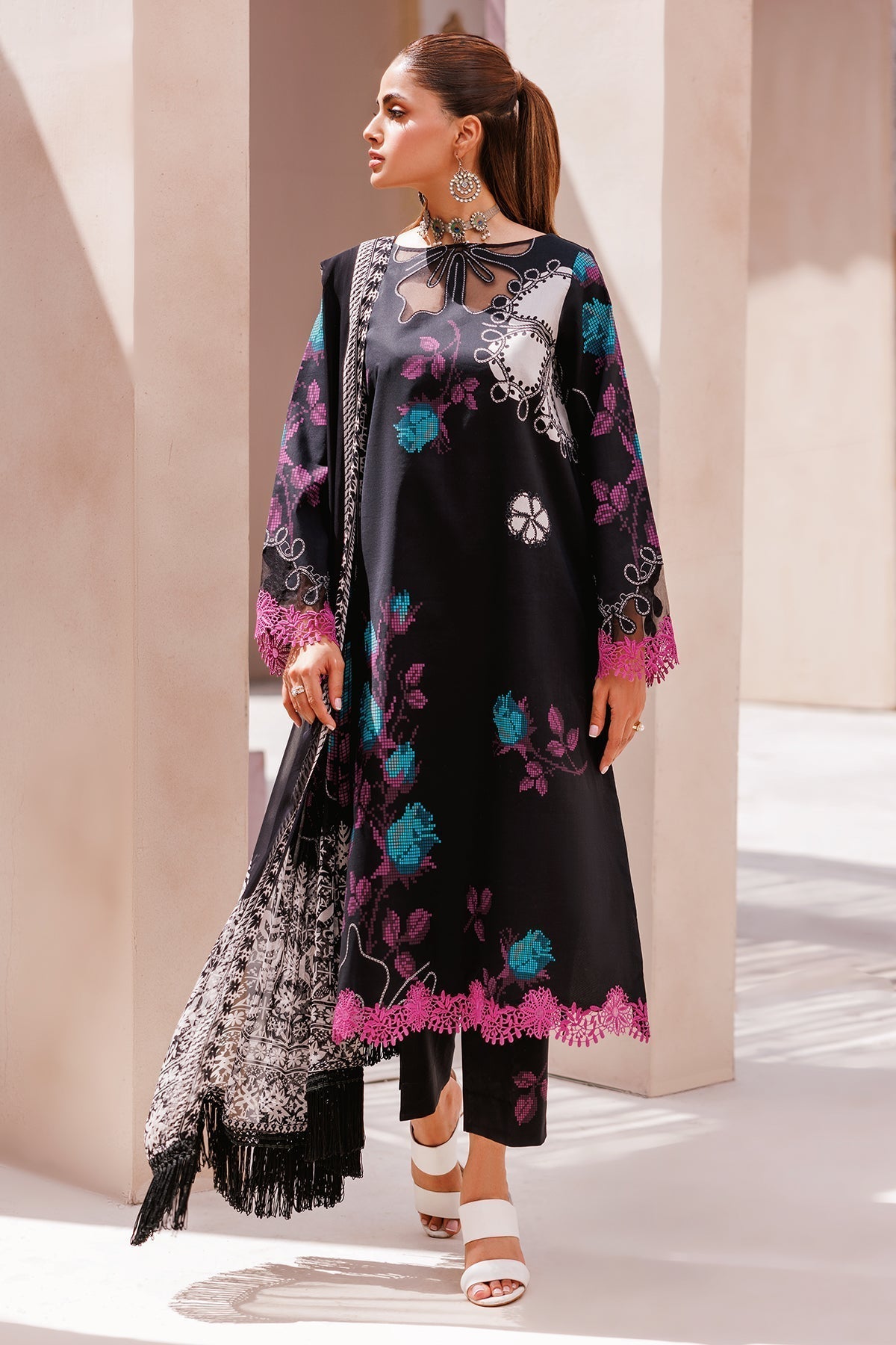 Charizma | Lawn Collection 24 | CP4-63 by Charizma - Designer Dress - Type: Casuals - Available at Libayah - 100% Original