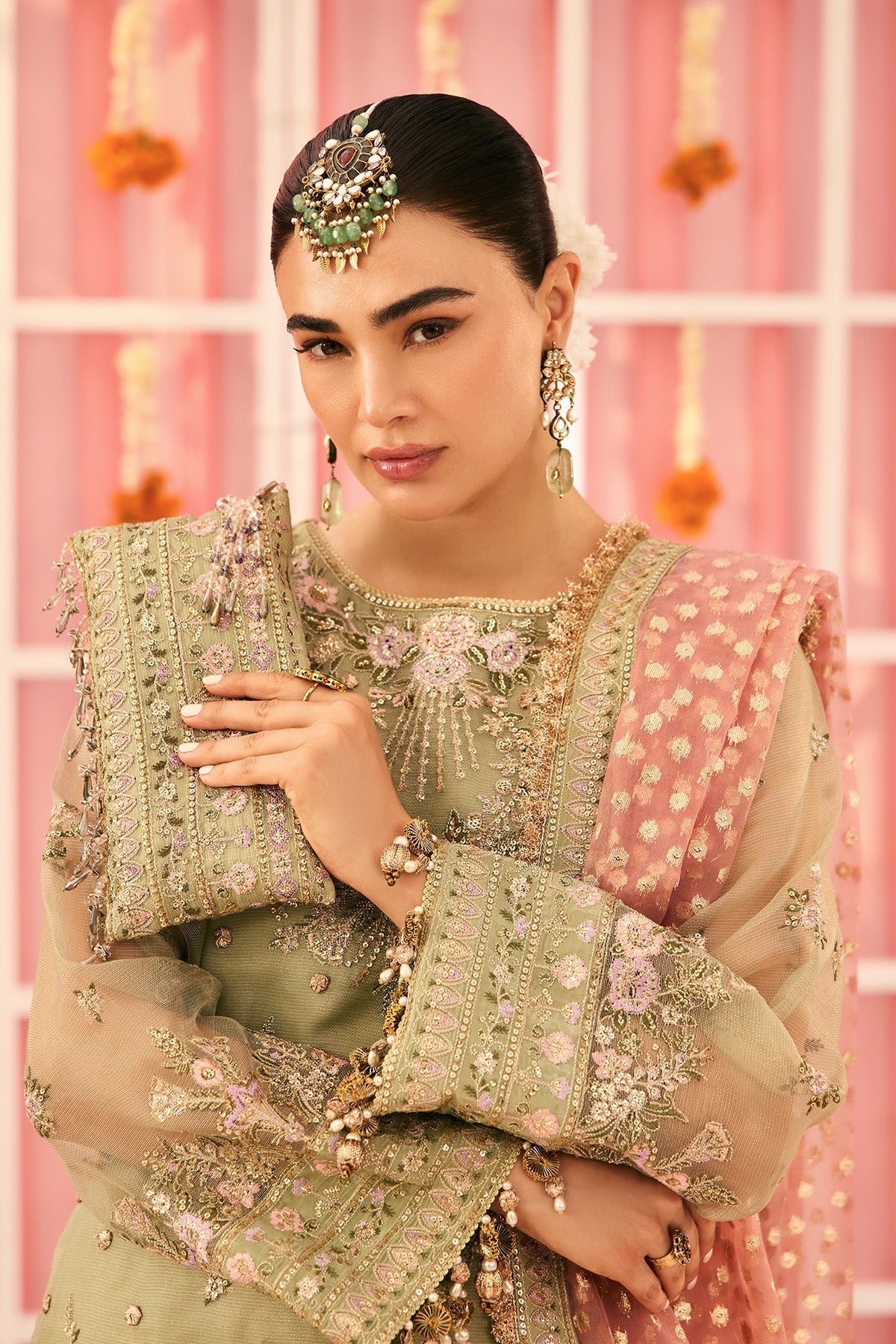 Alizeh | Shehnai The Festive Edit | AF-ZN-2217-Libaan - Designer Dress - Type : Ladies Clothes - Available at Libayah - 100% Original